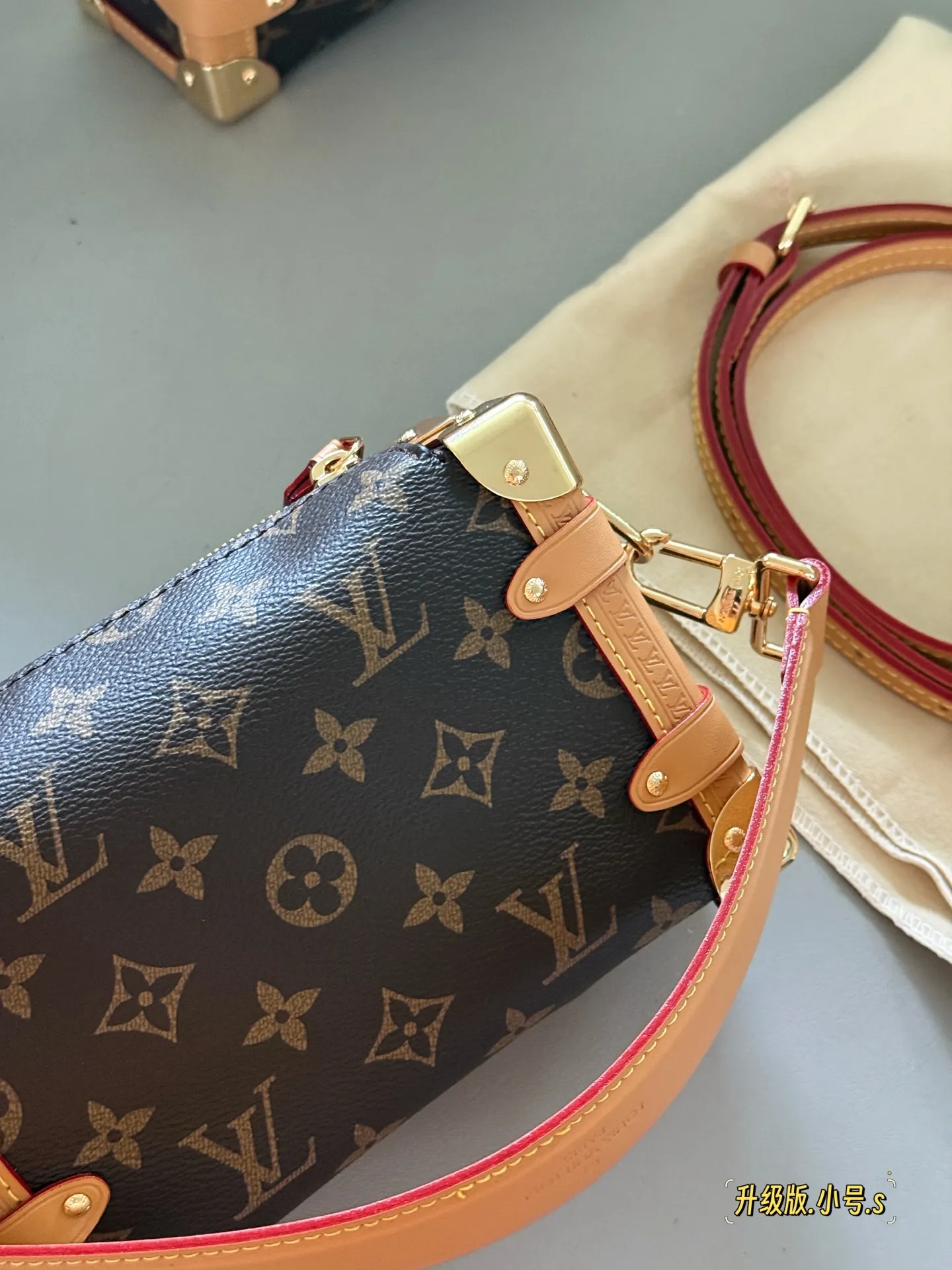 Louis Vuitton Monogram Side Trunk Soft Box Bag D38011155 — view 9