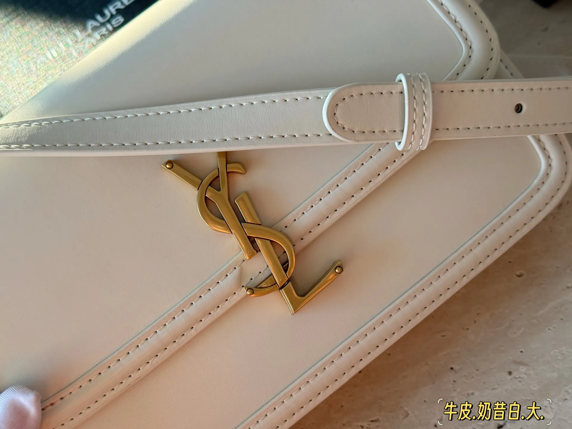 Saint Laurent Solferino Box Leather Shoulder Bag D29011157 — view 3