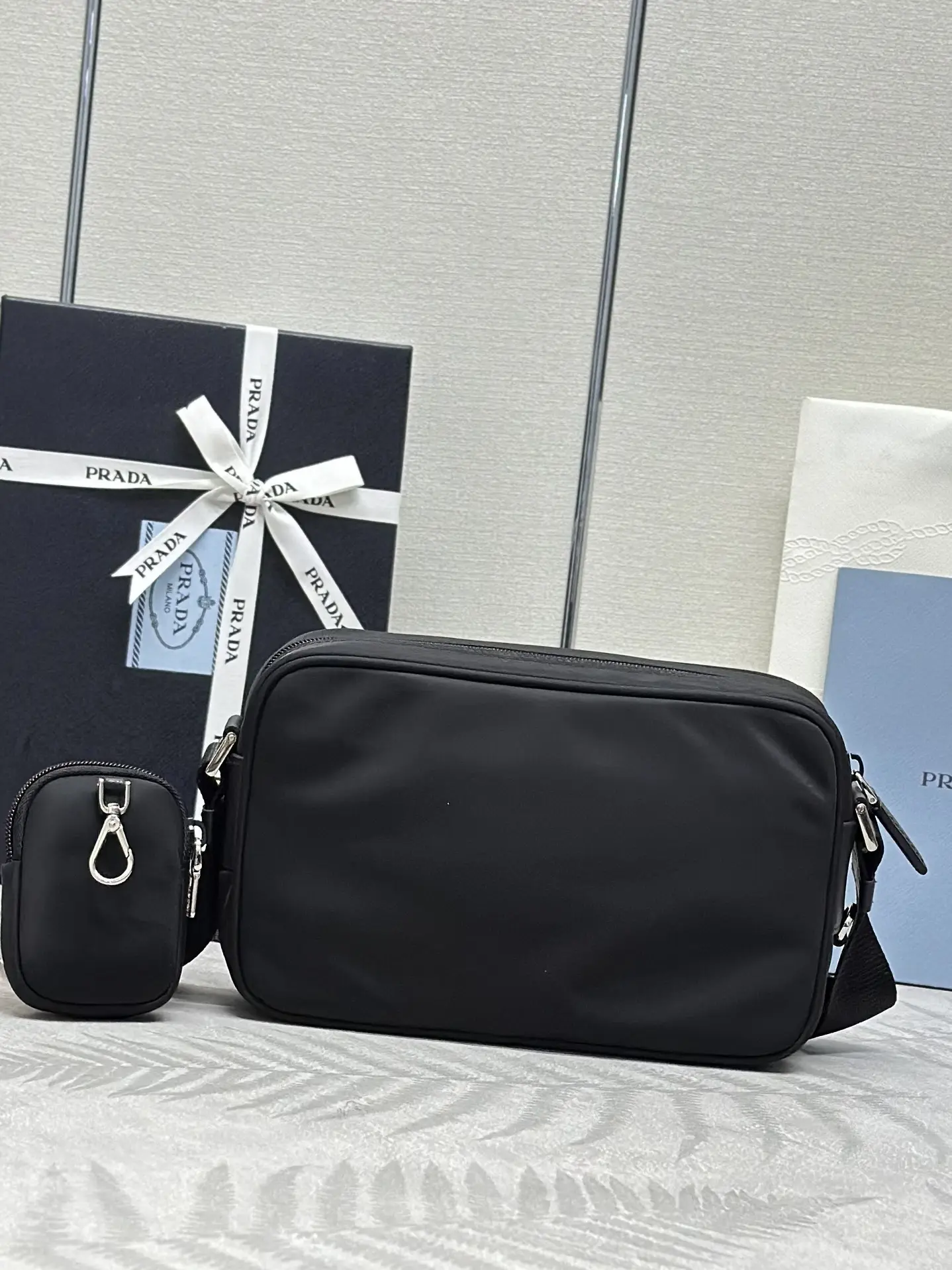 Re-Nylon Three-in-One Shoulder Bag D67011167 — view 2
