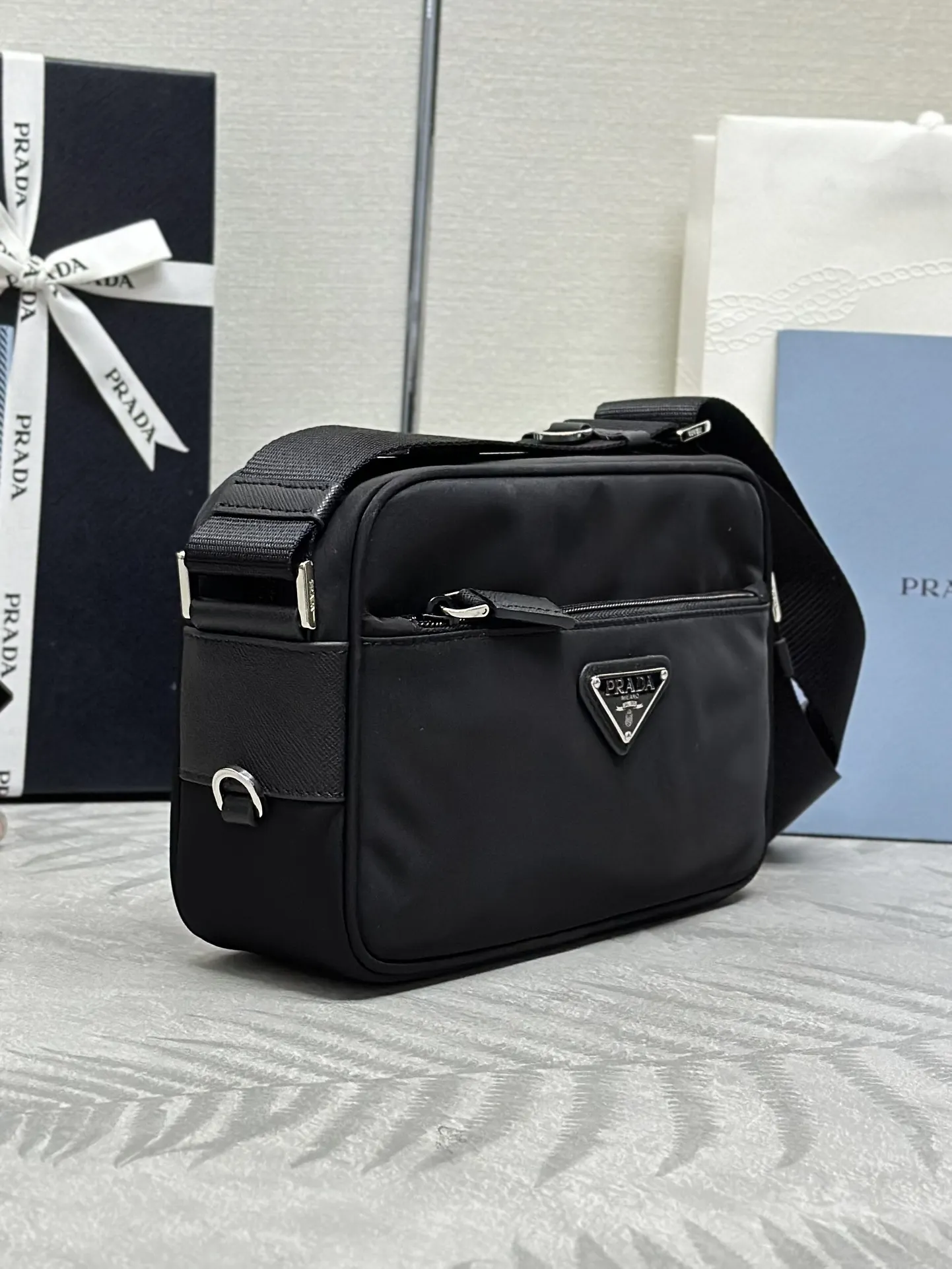 Re-Nylon Three-in-One Shoulder Bag D67011167 — view 3