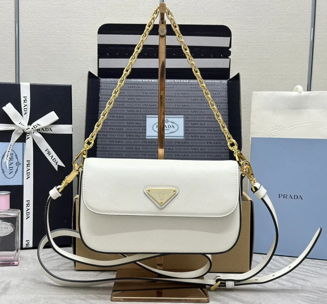 Prada Saffiano Leather Mini Shoulder Bag D85011176