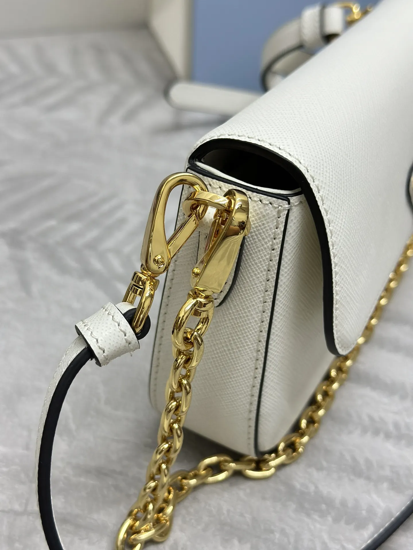 Prada Saffiano Leather Mini Shoulder Bag D85011176 — view 3