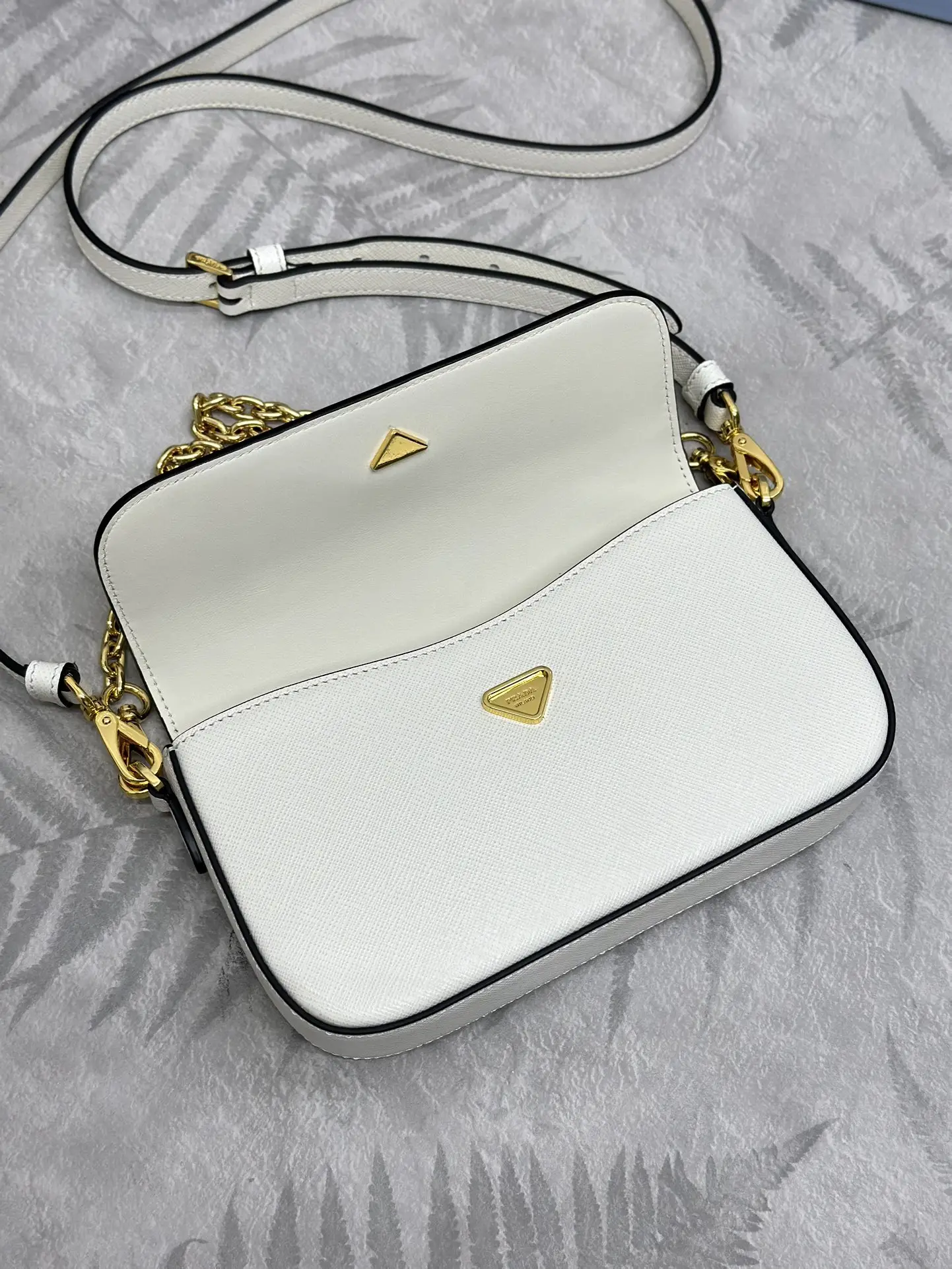 Prada Saffiano Leather Mini Shoulder Bag D85011176 — view 5