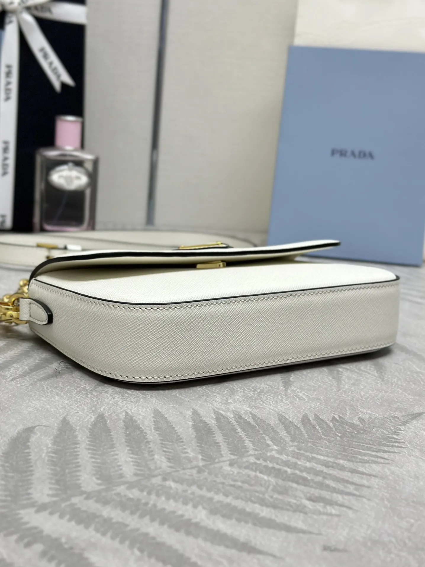 Prada Saffiano Leather Mini Shoulder Bag D85011176 — view 6