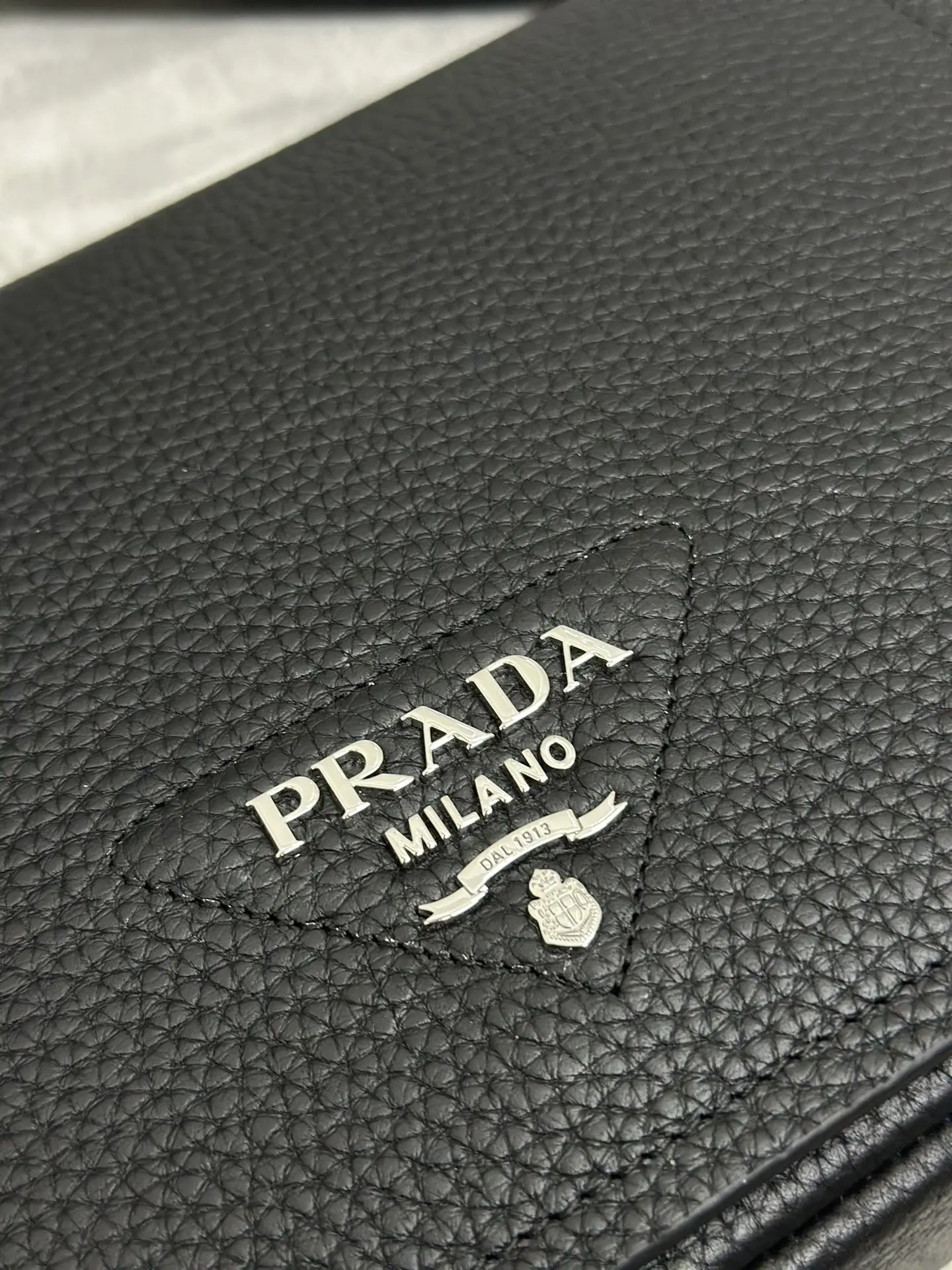 Prada Deerskin-Effect Leather Crossbody Bag D101011177 — view 5
