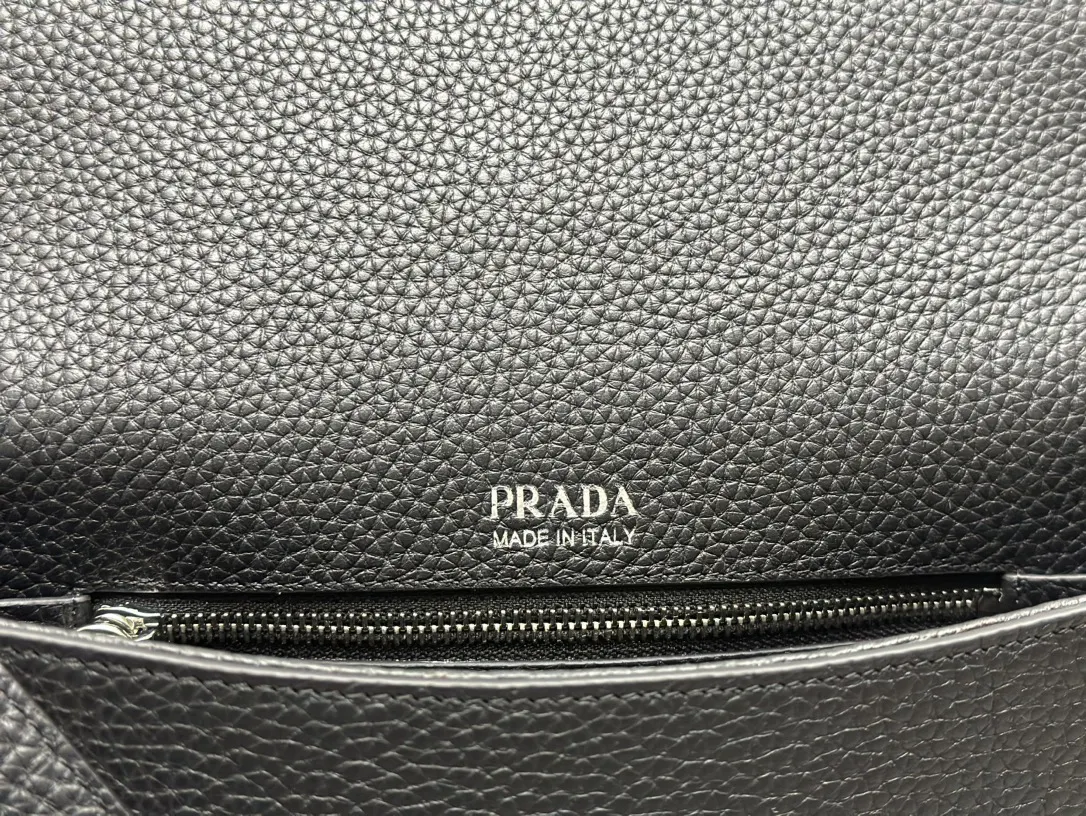 Prada Deerskin-Effect Leather Crossbody Bag D101011177 — view 8