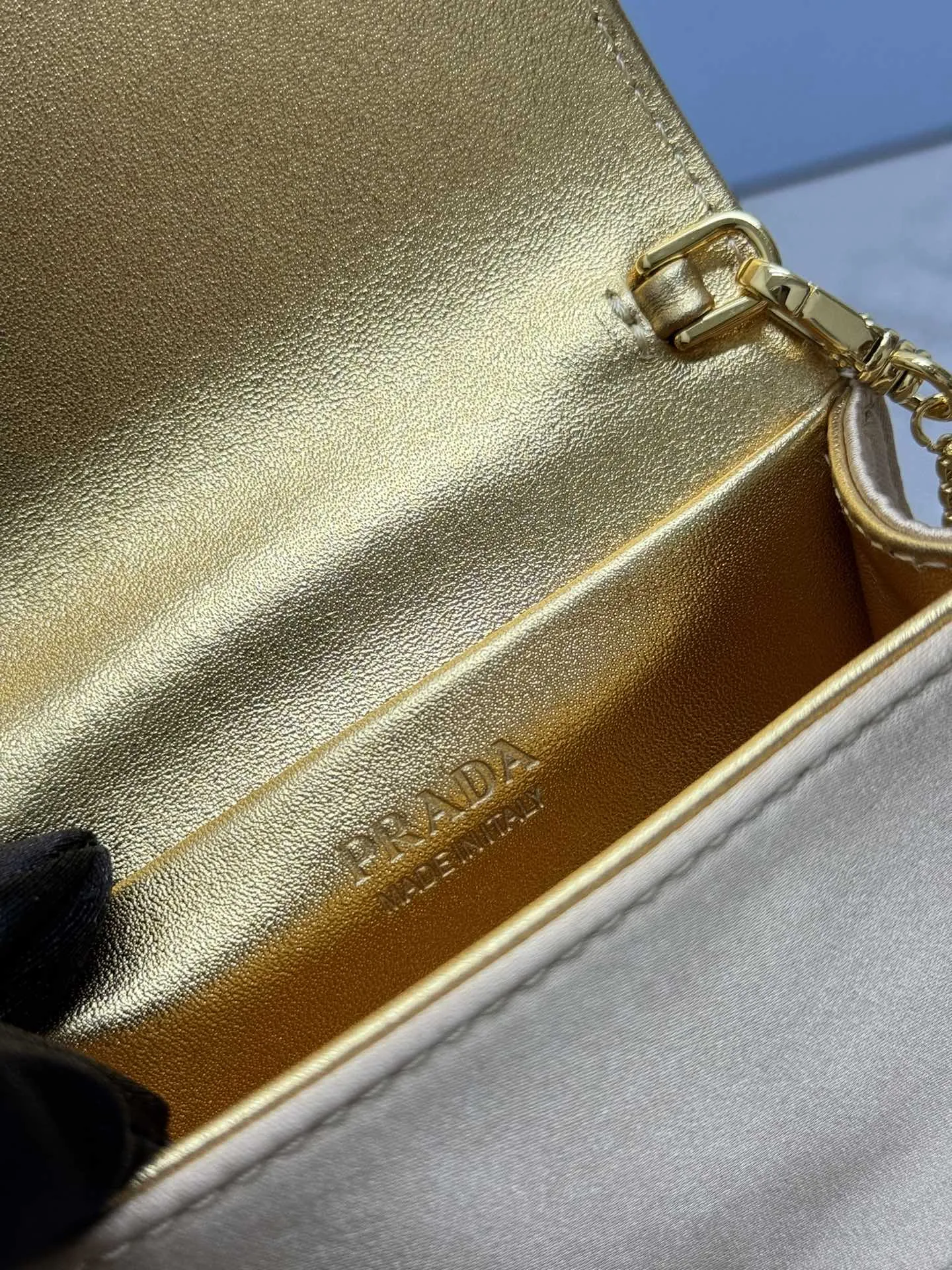Crystal-Embellished Duchesse Mini Bag D61011179 — view 9