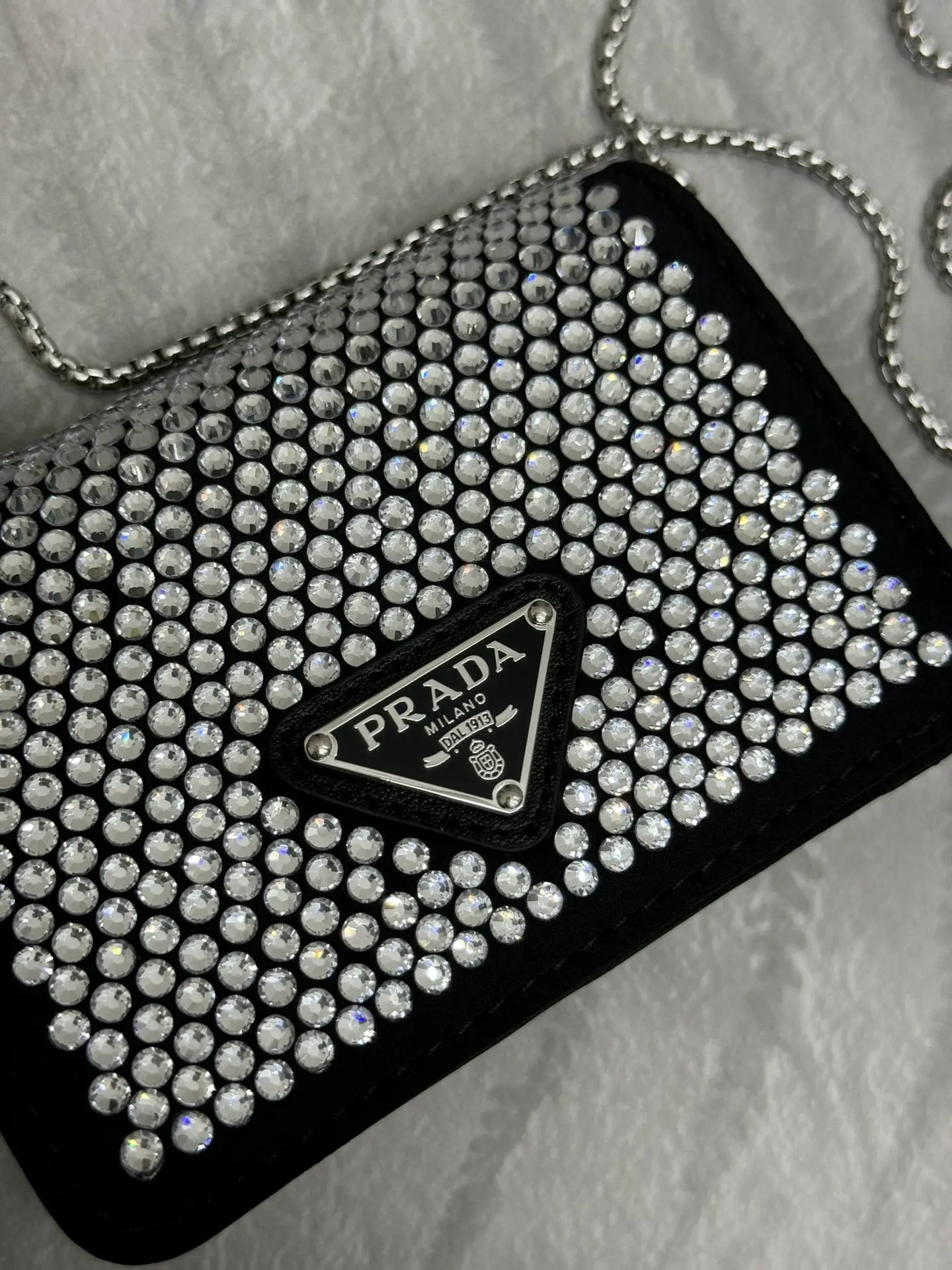 Crystal-Embellished Duchesse Mini Bag D61011180 — view 3