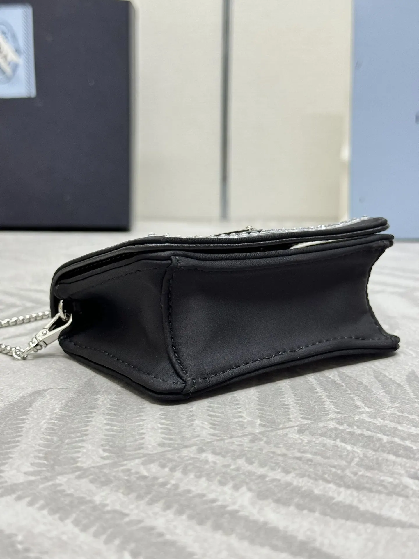 Crystal-Embellished Duchesse Mini Bag D61011180 — view 5