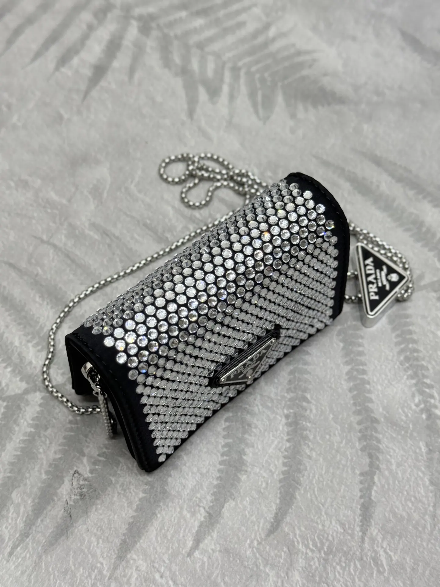 Crystal-Embellished Duchesse Mini Bag D61011180 — view 6