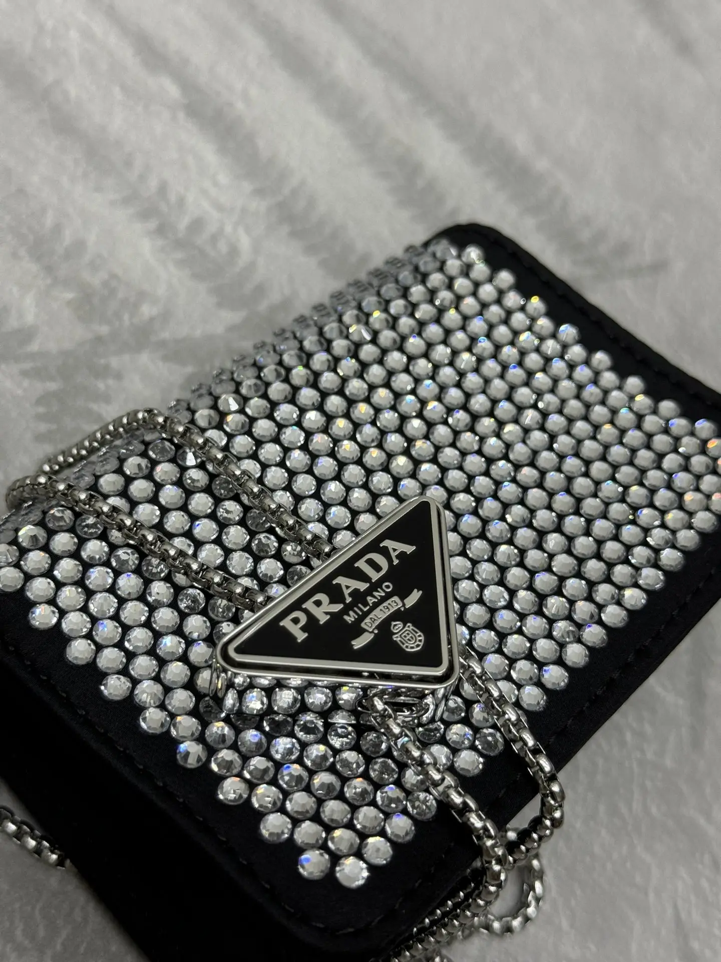 Crystal-Embellished Duchesse Mini Bag D61011180 — view 7