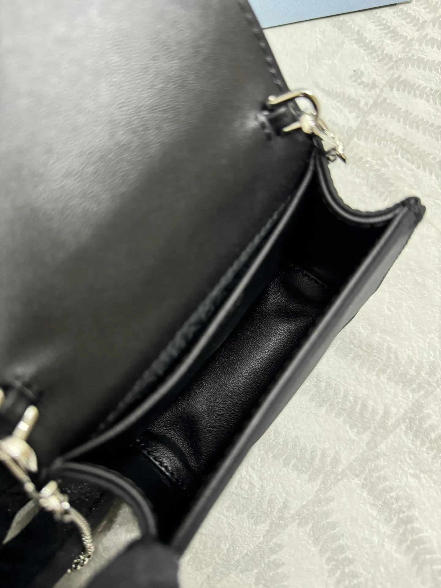 Crystal-Embellished Duchesse Mini Bag D61011180 — view 8