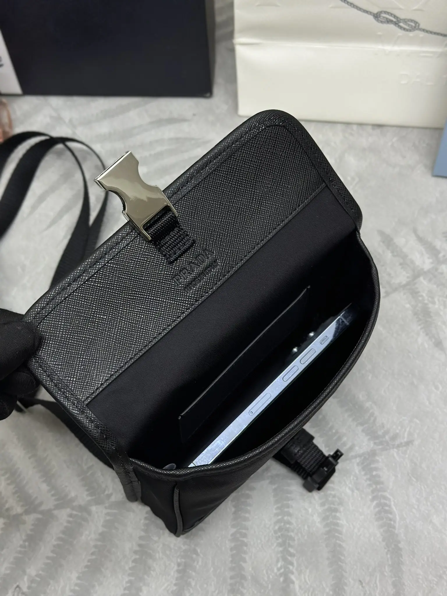 Mini Messenger Bag with Buckle D60011187 — view 7
