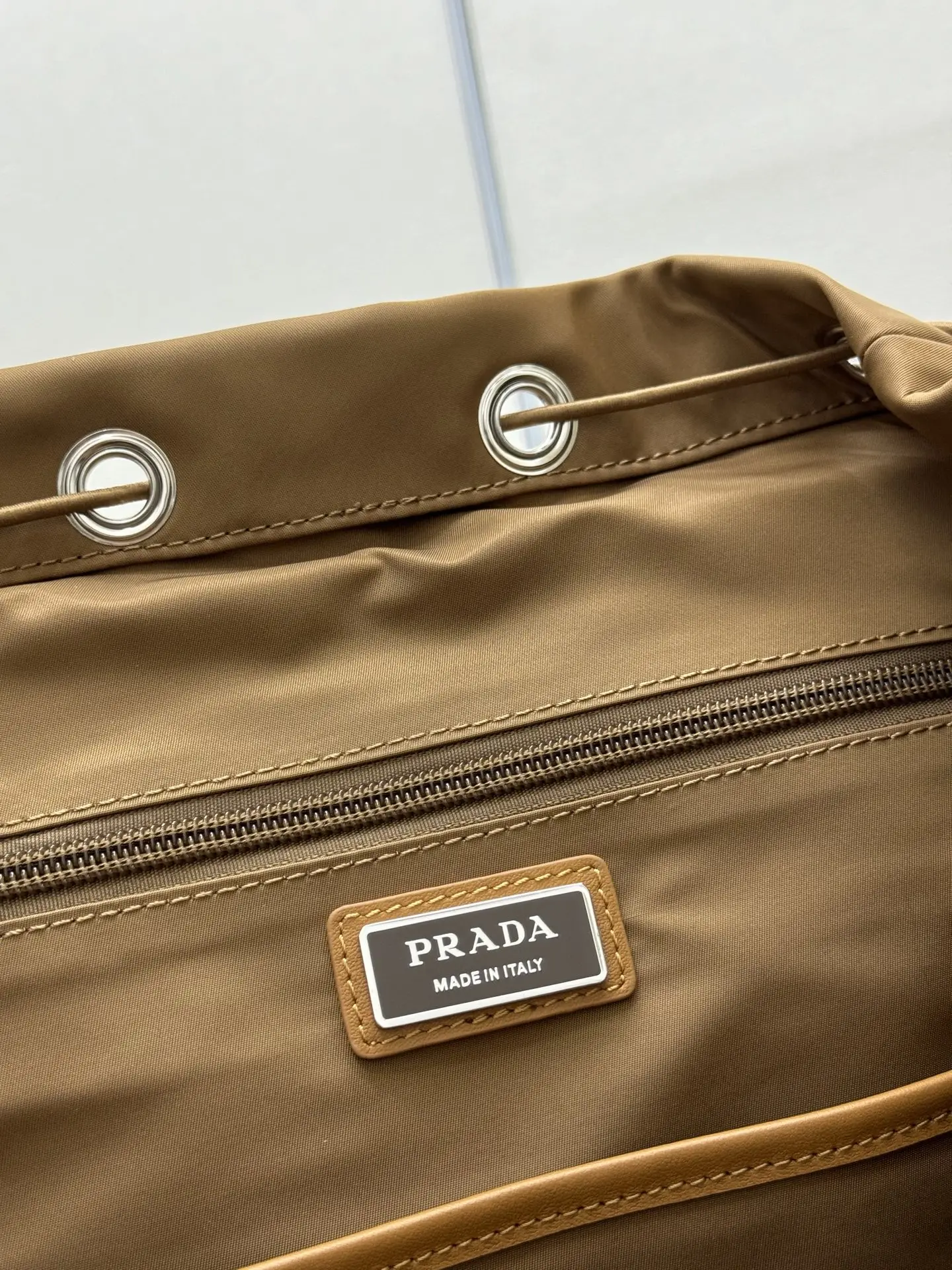 Prada Re-Nylon and Leather Backpack D104011190 — view 9