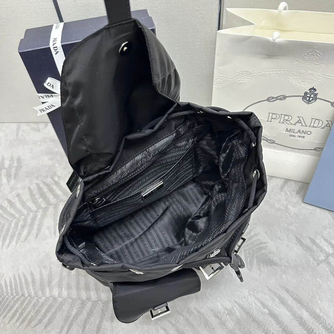 Re-Nylon Small Backpack 1BZ677 D74011191 — view 7
