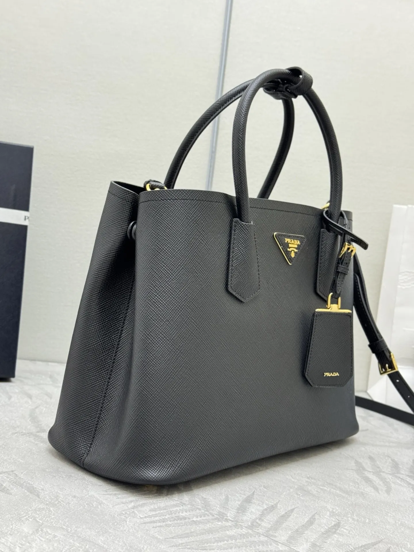 Prada Saffiano Leather Tote Bag D111011041 — view 3