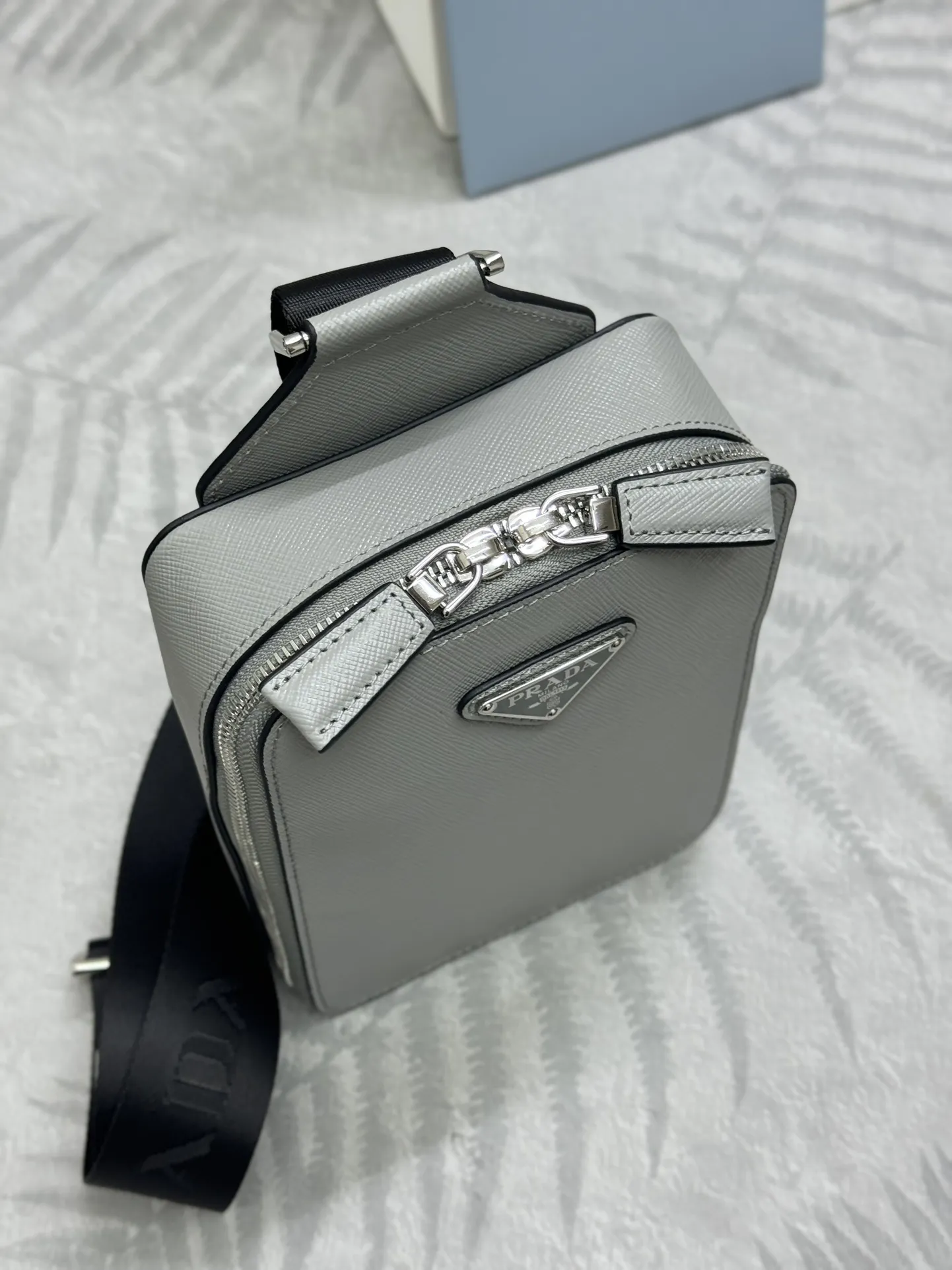 Saffiano Leather Crossbody Bag D69011037 — view 3
