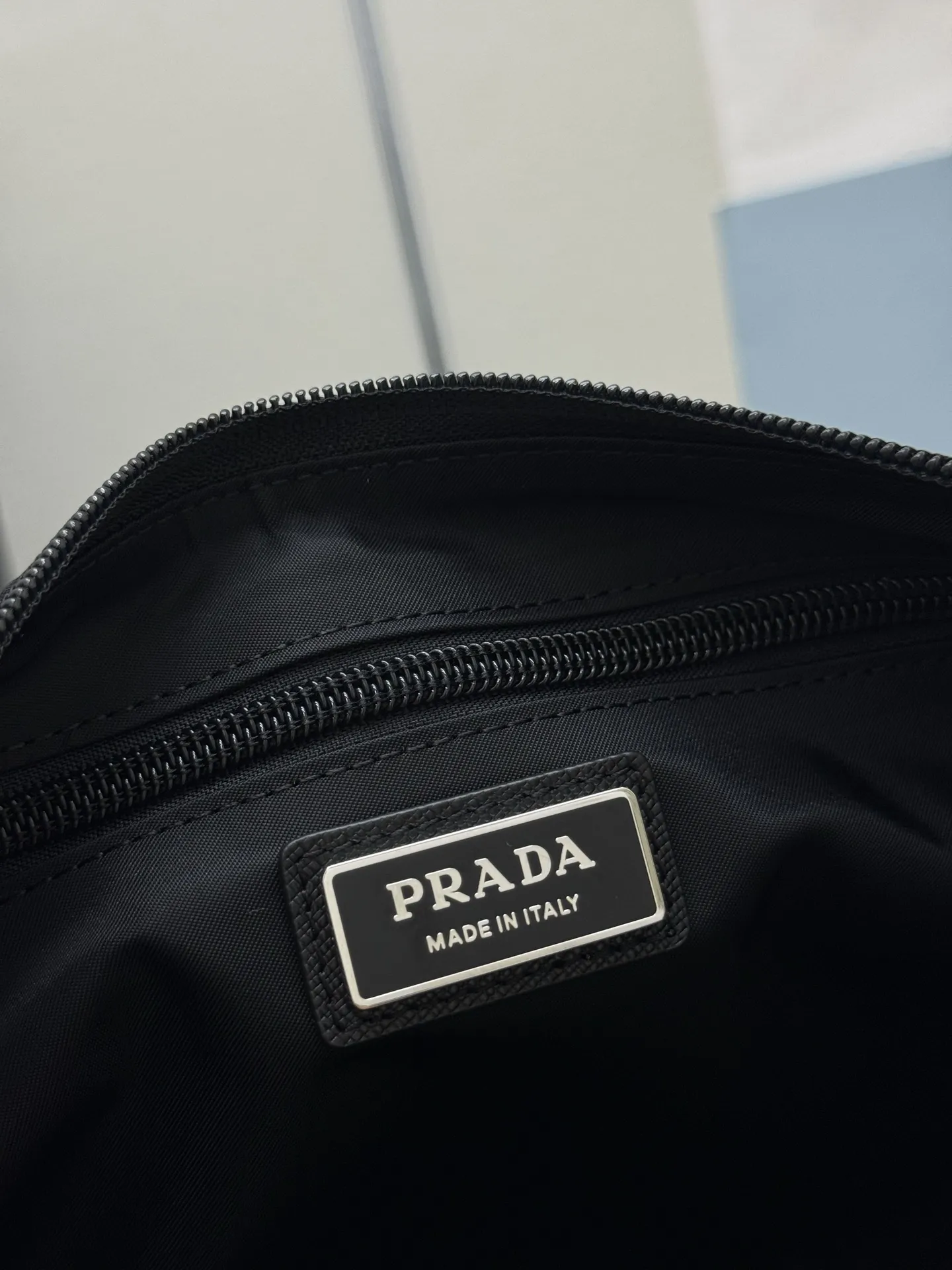 Re-Nylon and Saffiano Leather Crossbody Bag D67011045 — view 9