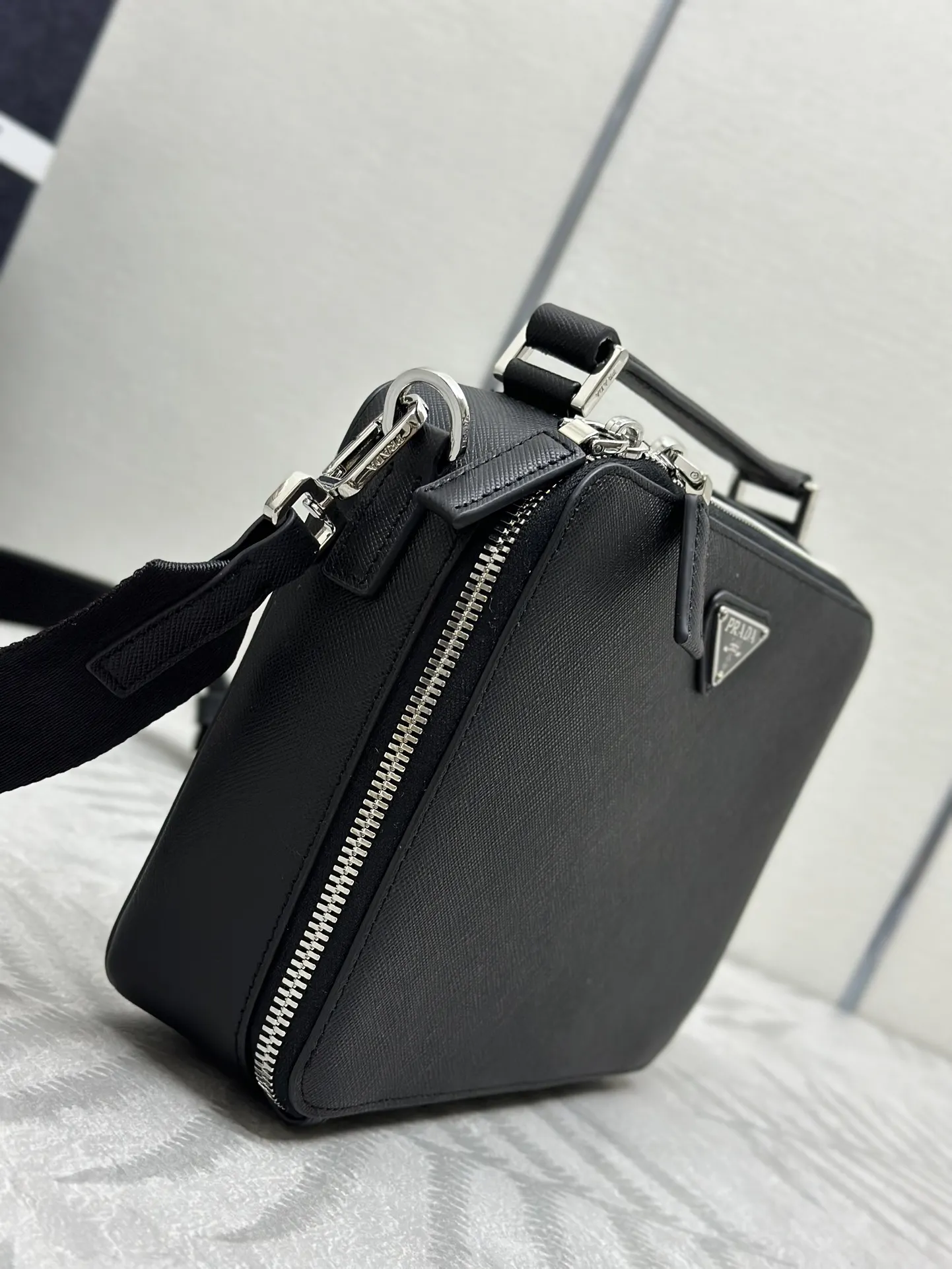 Saffiano Leather Brique Camera Bag D90011203 — view 5