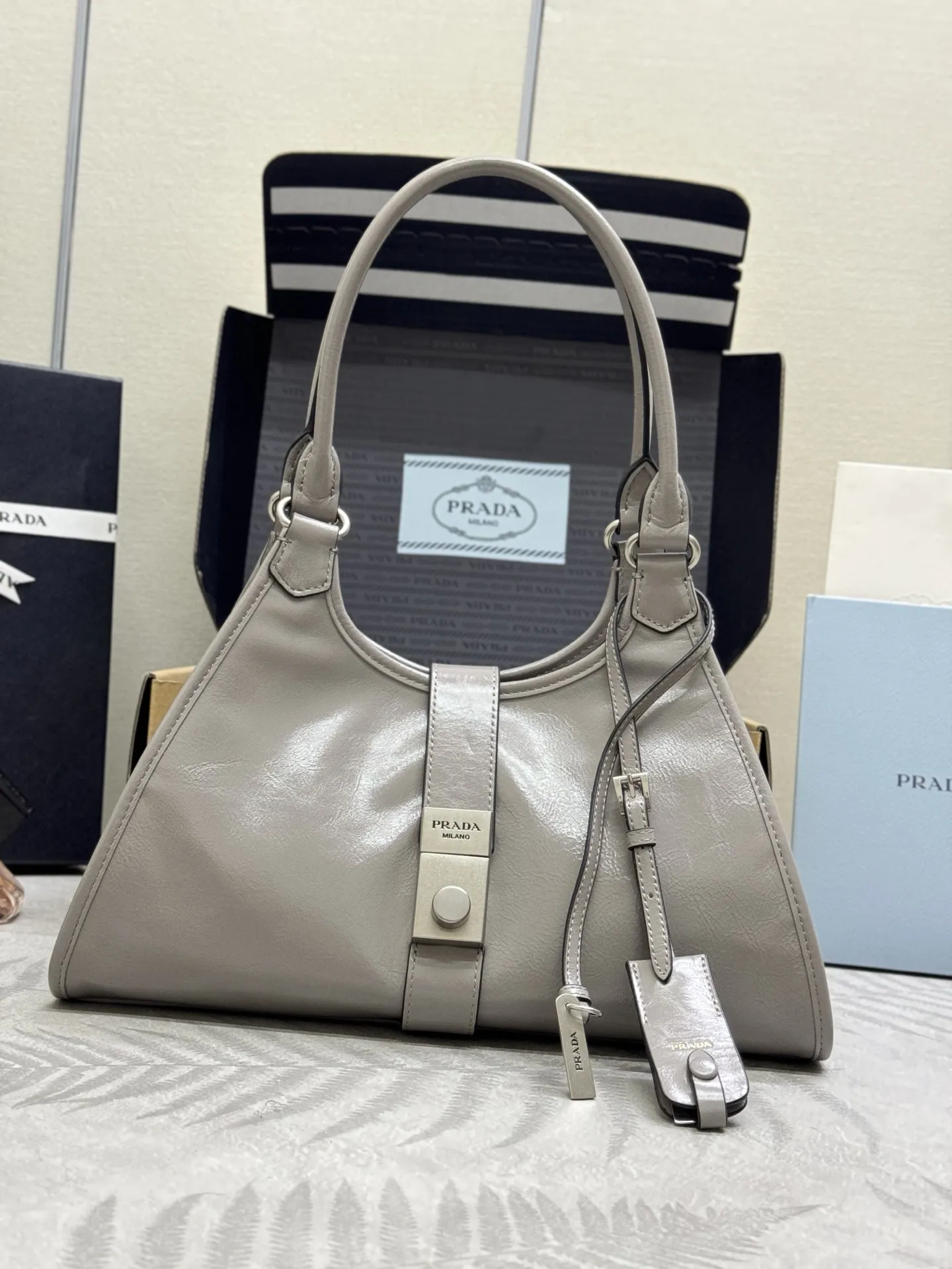 Prada Small 1BG563 Top-Handle Bag D101011205