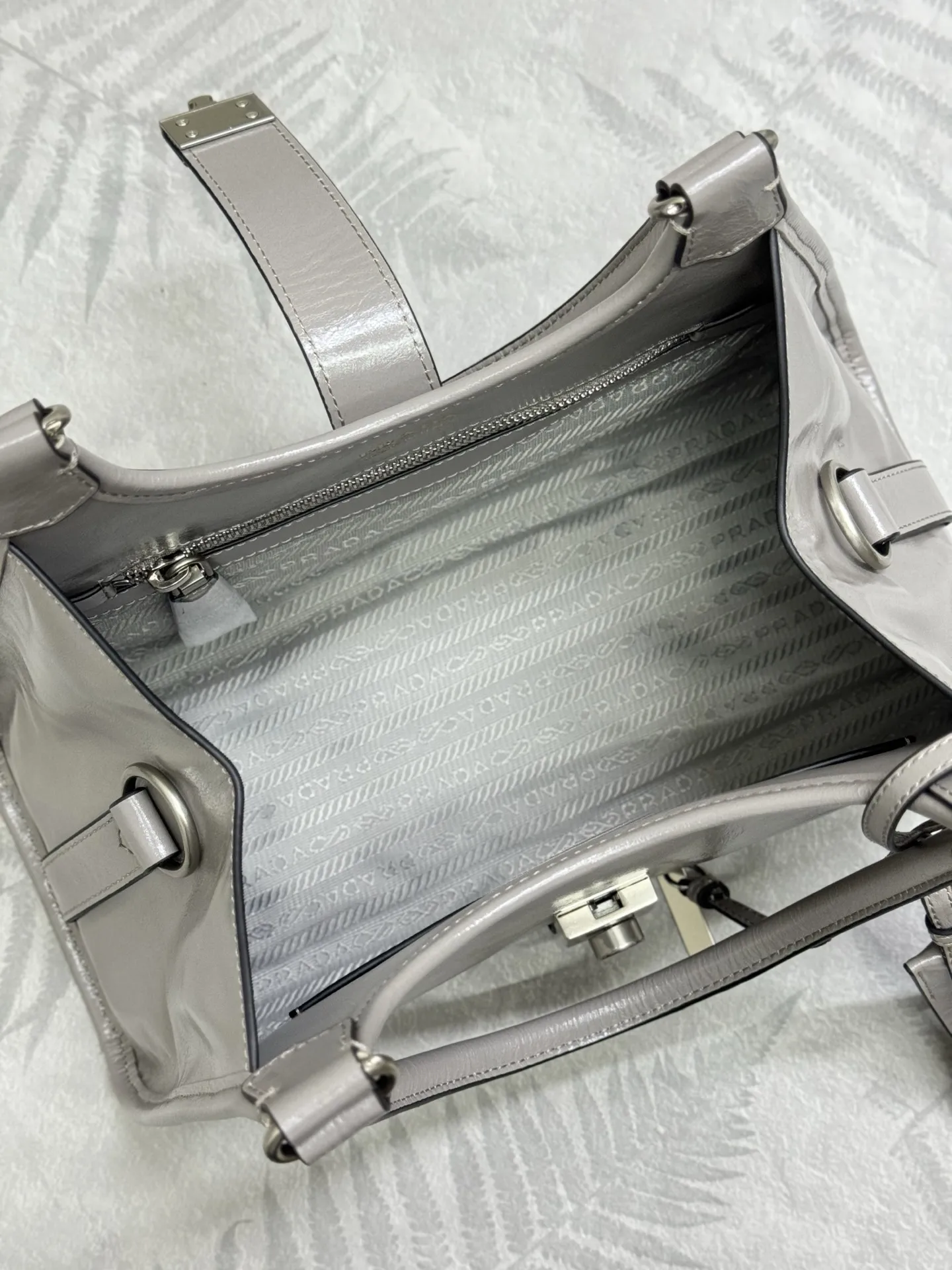 Prada Small 1BG563 Top-Handle Bag D101011205 — view 8