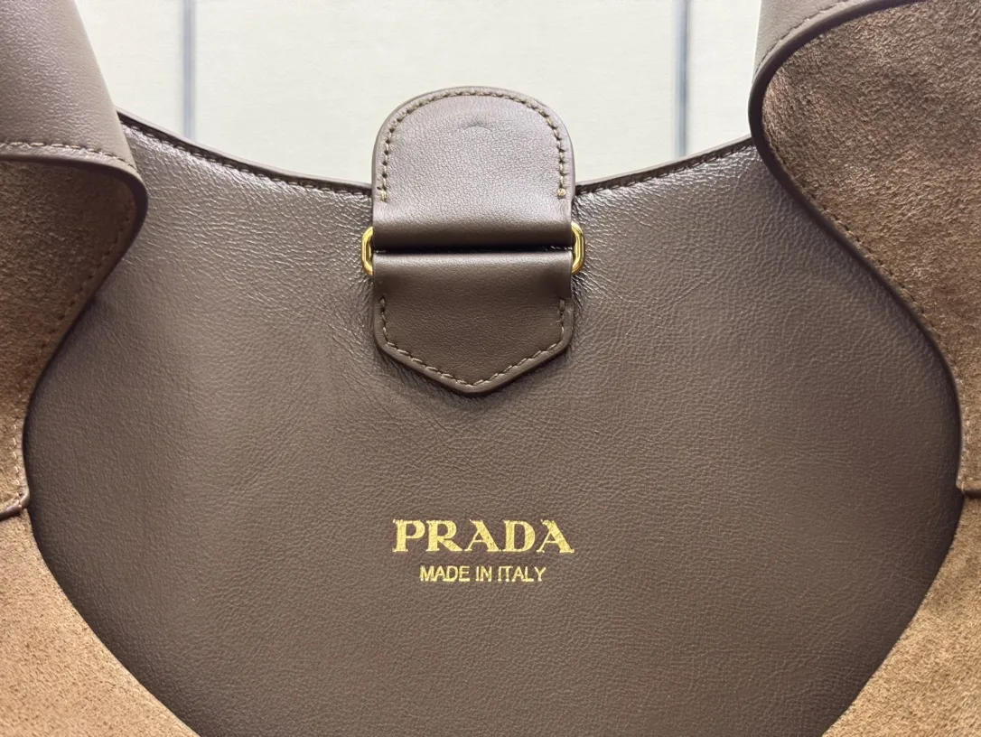 Prada Cleo Suede Shoulder Bag D101011215 — view 7