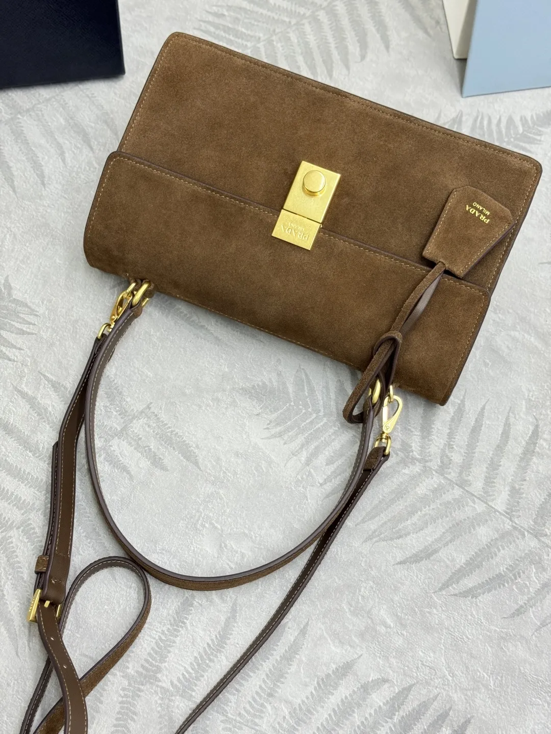 Soft Sound Suede Top-Handle Bag D106011216 — view 5