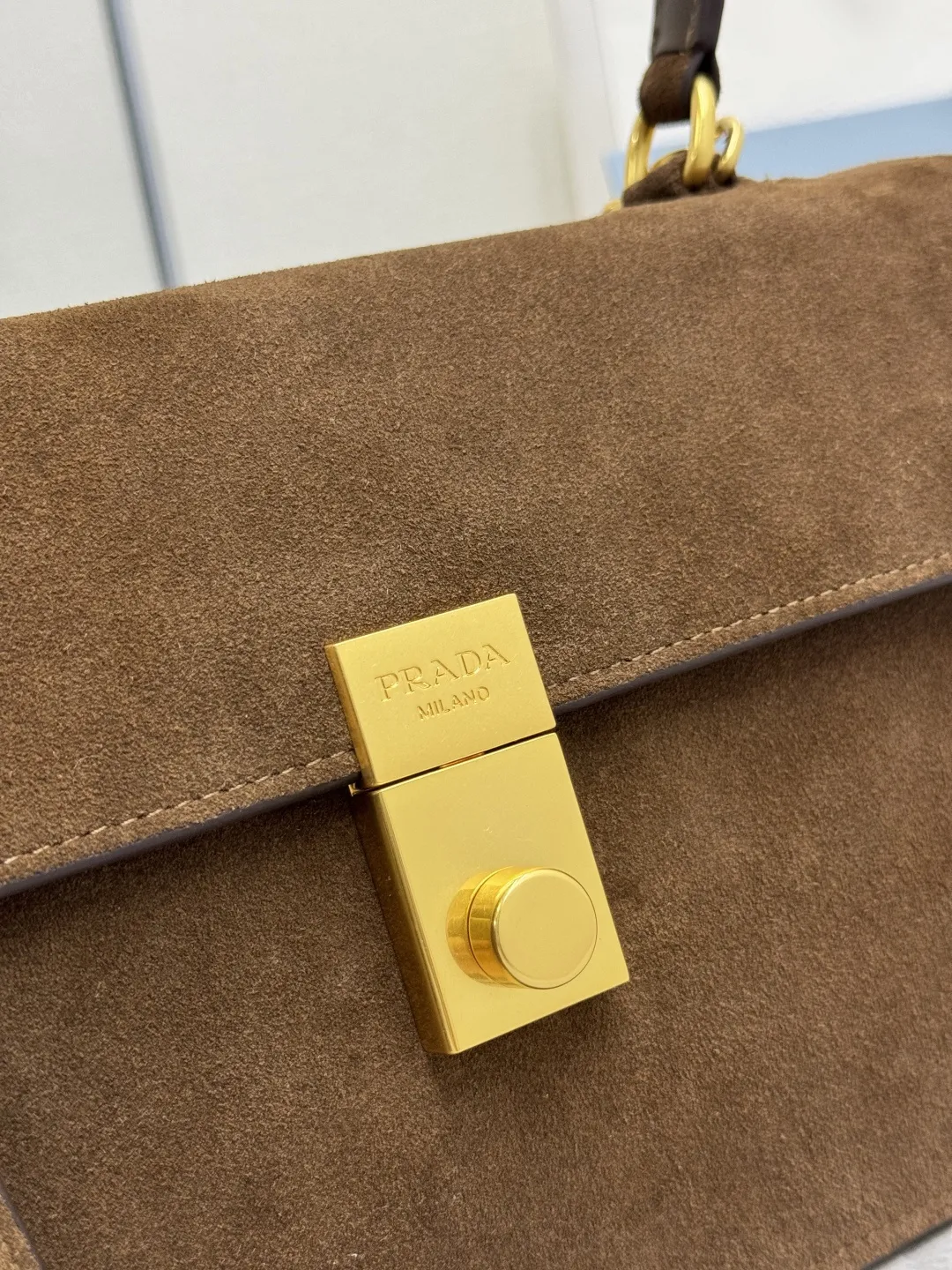 Soft Sound Suede Top-Handle Bag D106011216 — view 7