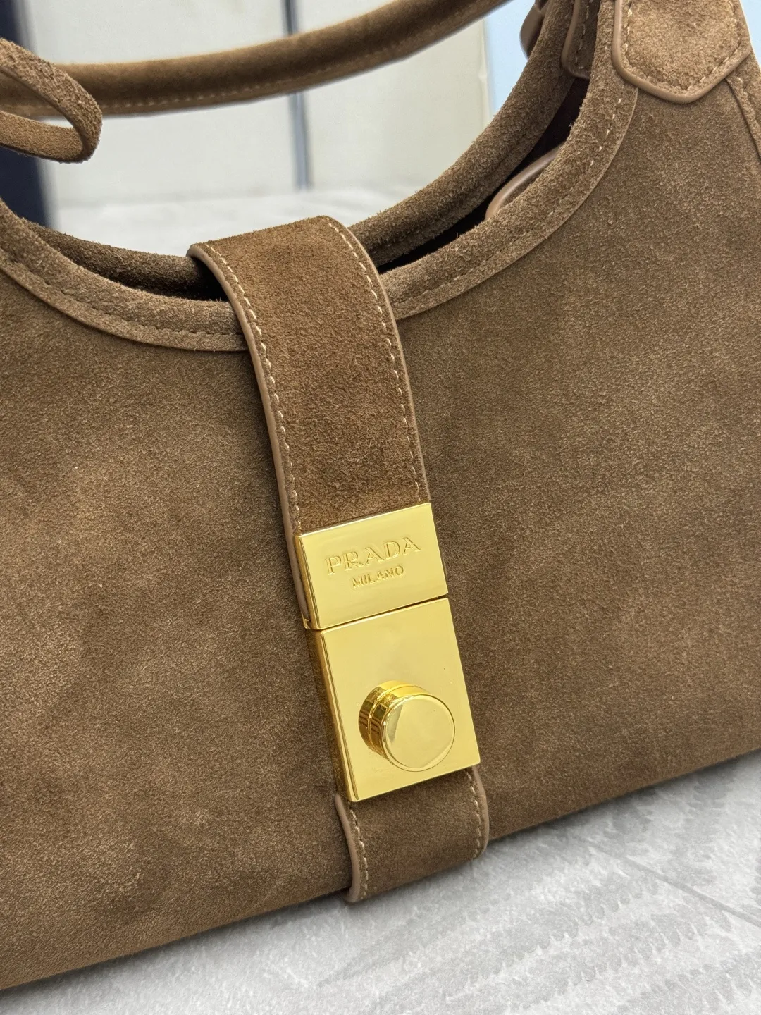 Mini Suede Shoulder Bag D99011217 — view 7