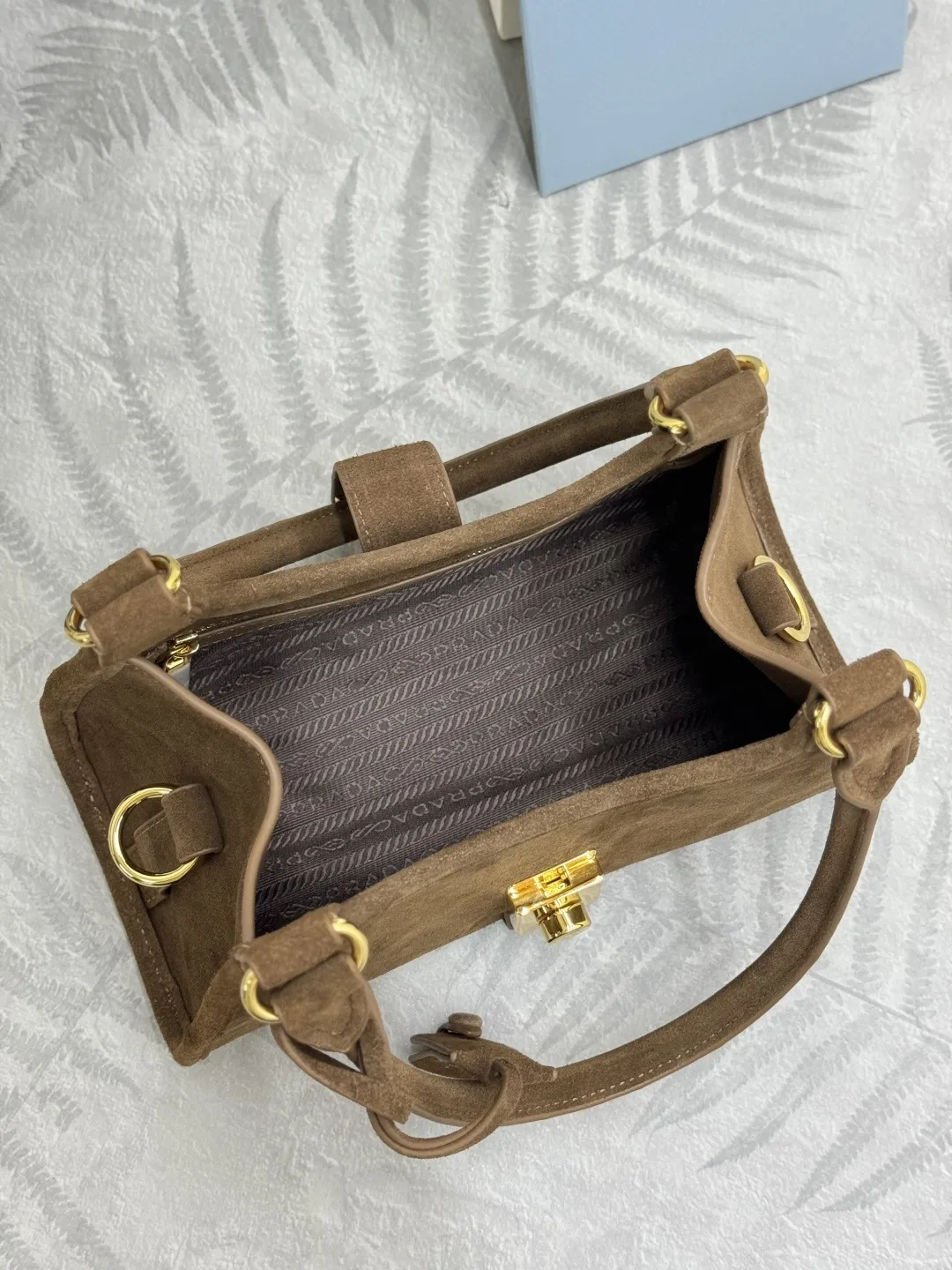 Mini Suede Shoulder Bag D99011217 — view 8