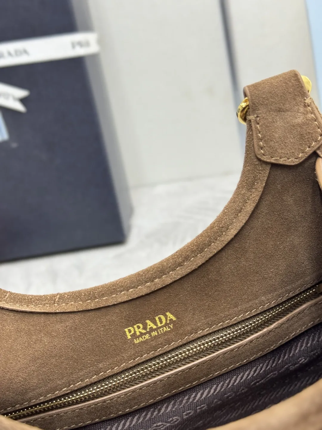 Mini Suede Shoulder Bag D99011217 — view 9