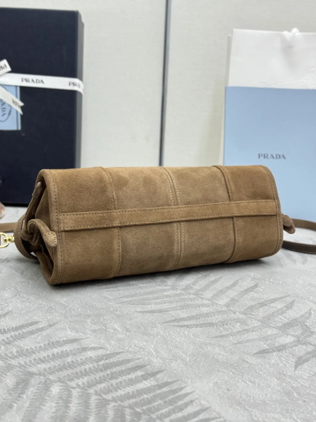 Prada Suede Crossbody Bag D90011220 — view 6
