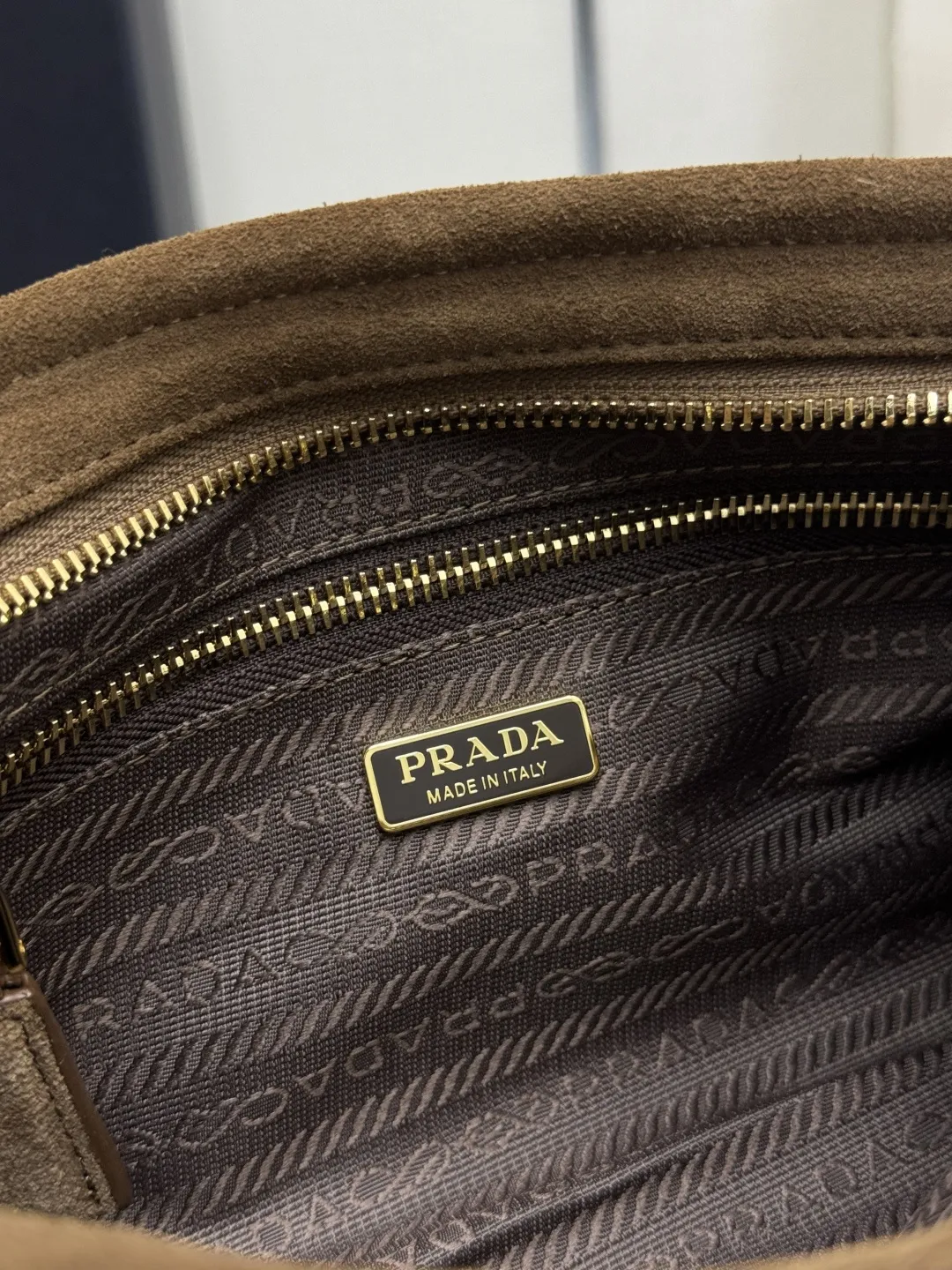 Prada Suede Crossbody Bag D90011220 — view 9
