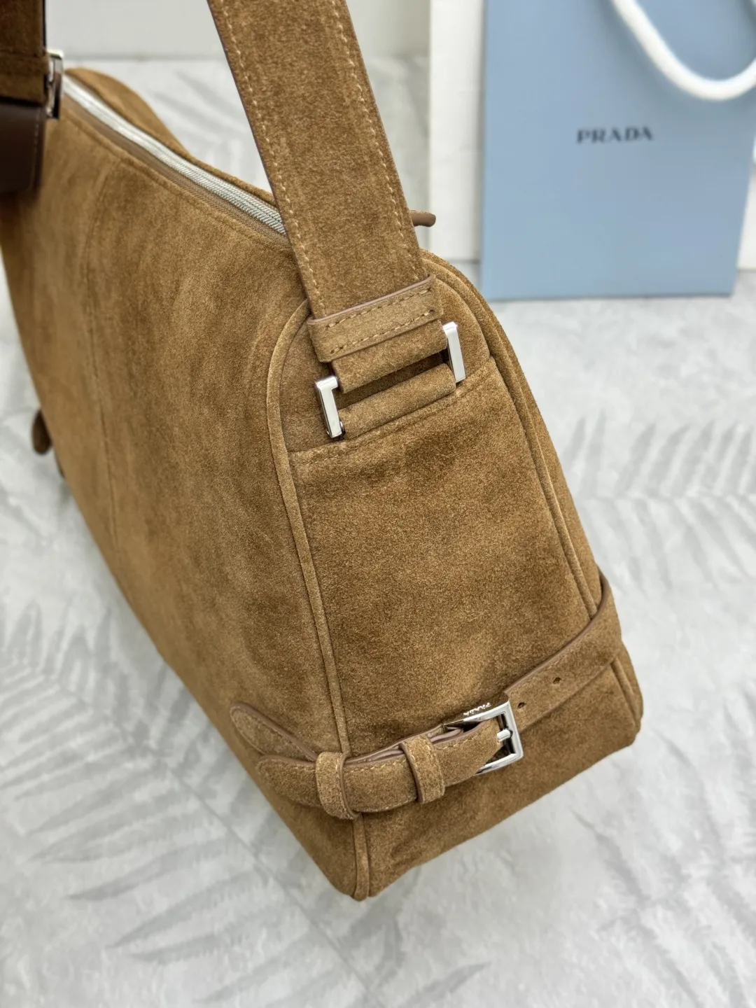 Suede Messenger Bag D91011222 — view 6