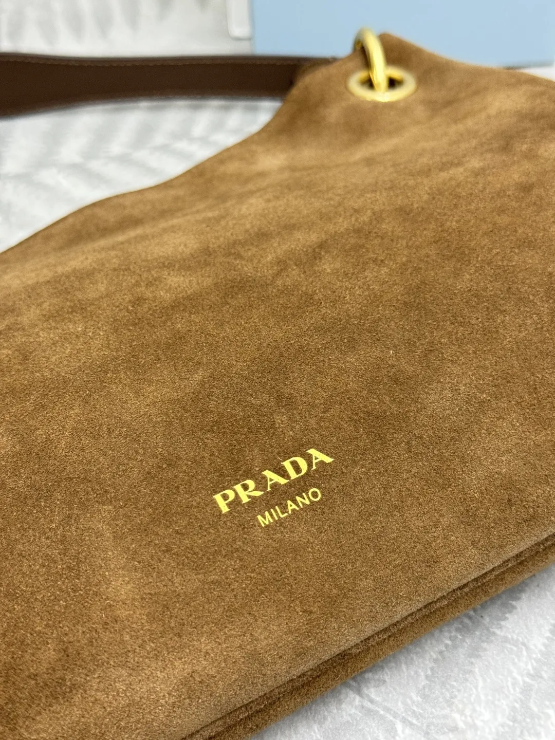 Etude Suede Shoulder Bag D91011223 — view 7