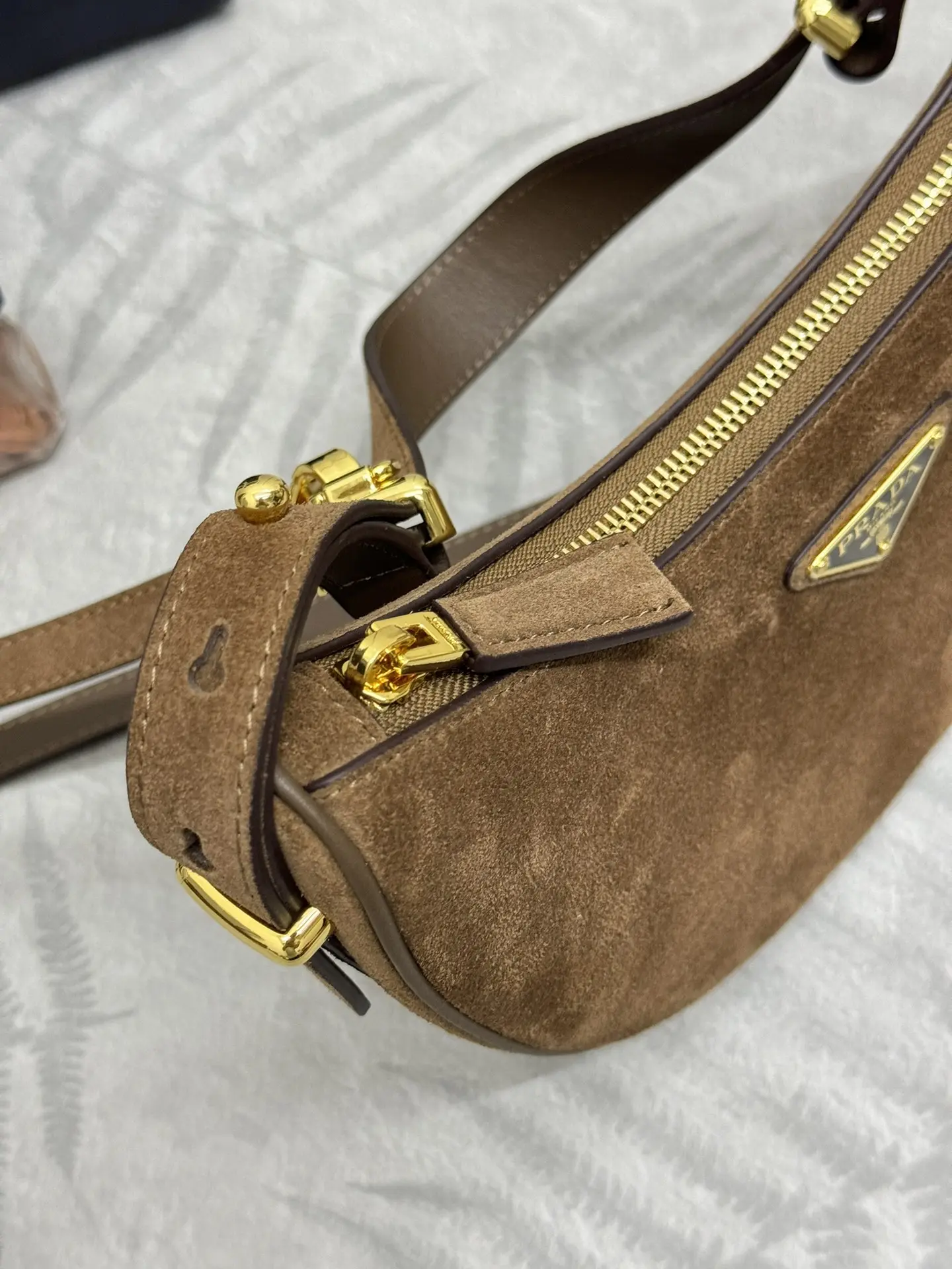 Prada Moon Suede Shoulder Bag D89011226 — view 6