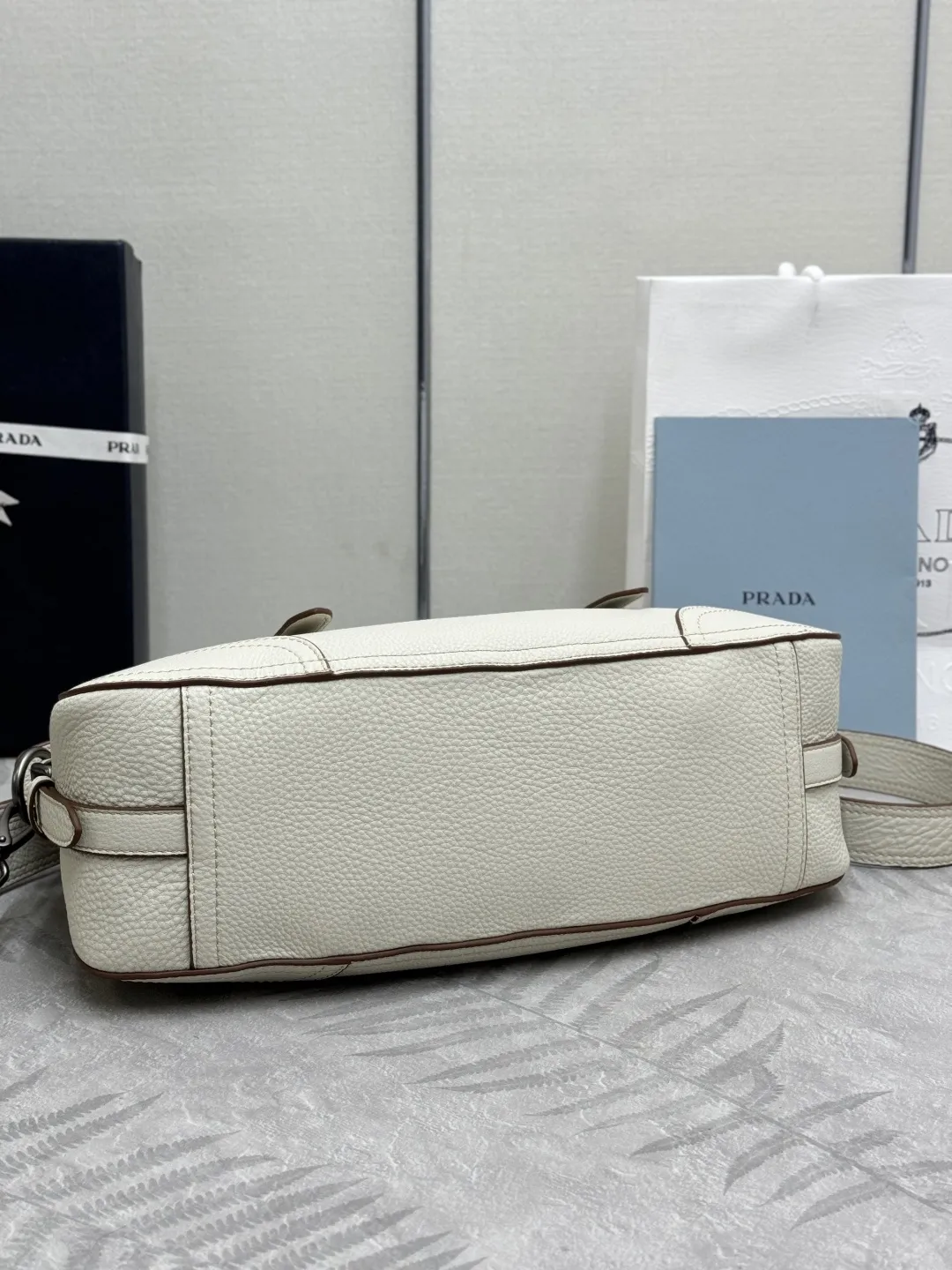 Prada Deerskin Leather Tote Bag D114011230 — view 6