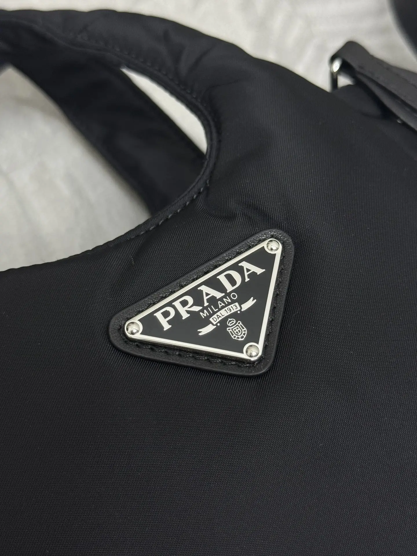 Prada Mini Nylon Tote Bag D69011029 — view 7