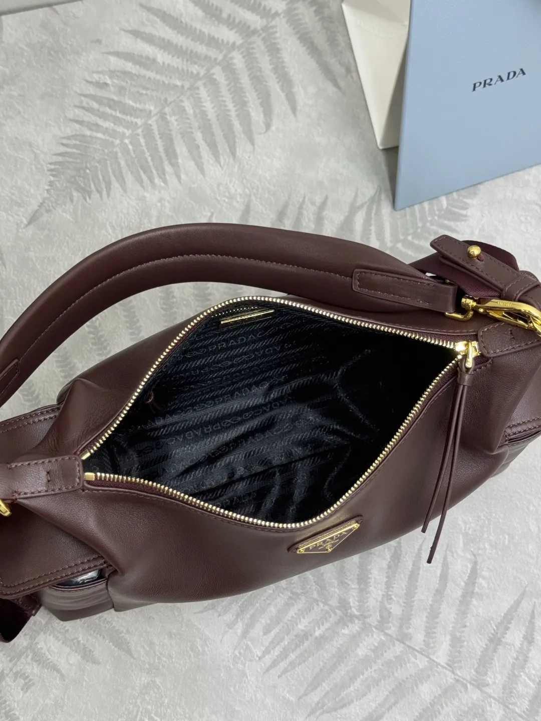 Prada Lambskin Shoulder Bag D99011030 — view 7