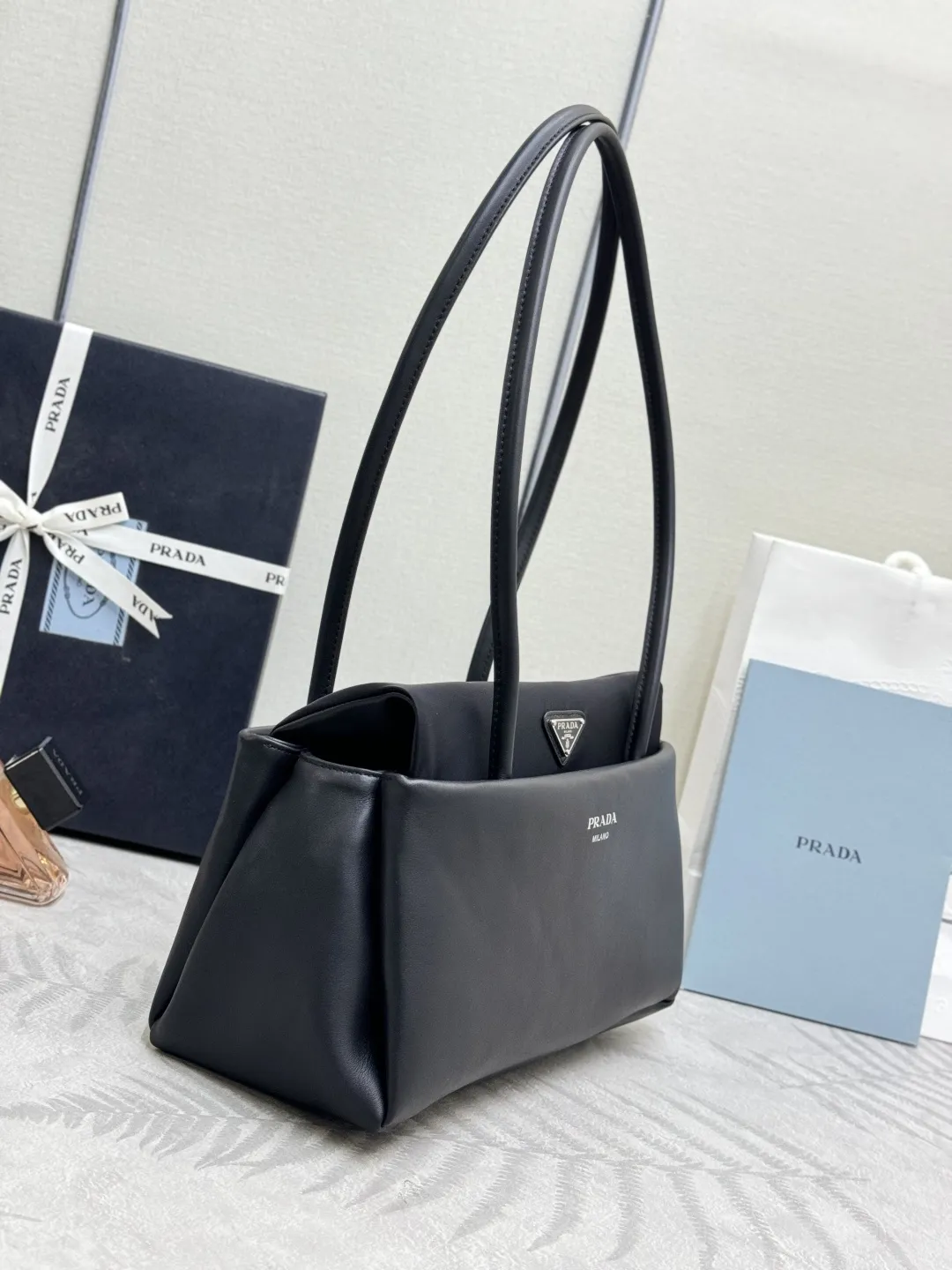 Prada 1BA495 Architectural Top-Handle Bag D104011246 — view 4