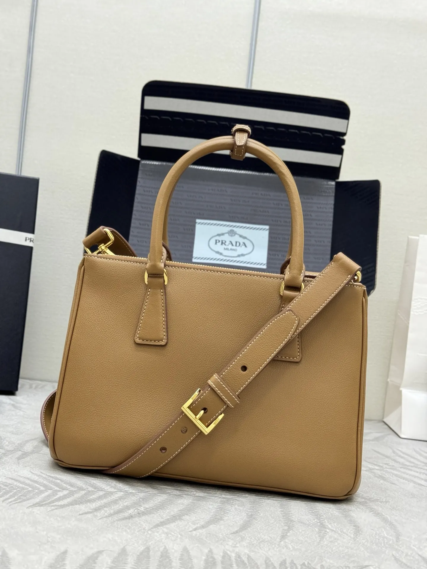Prada Saffiano Leather Galleria Bag D117011250 — view 2