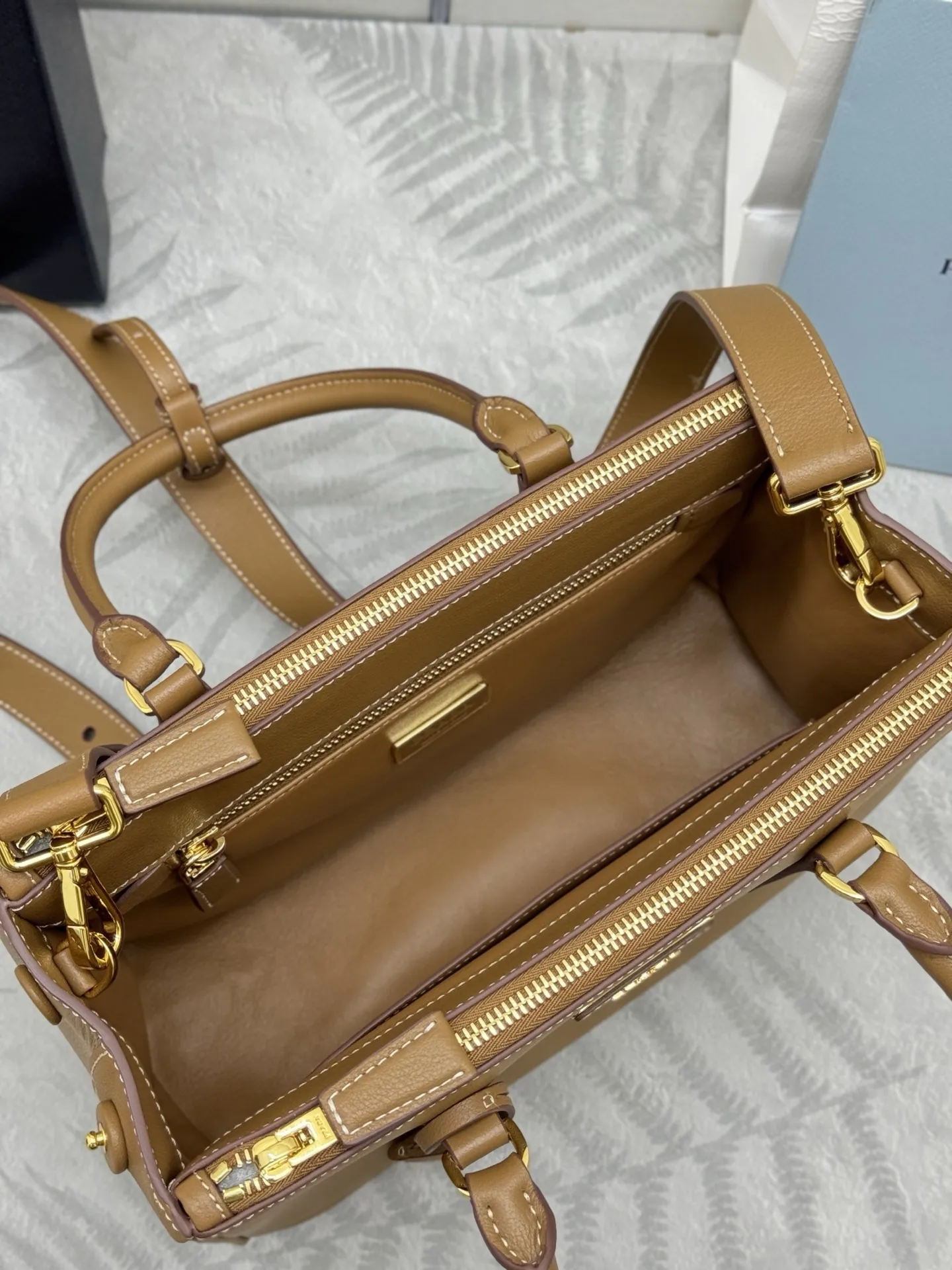Prada Saffiano Leather Galleria Bag D117011250 — view 8
