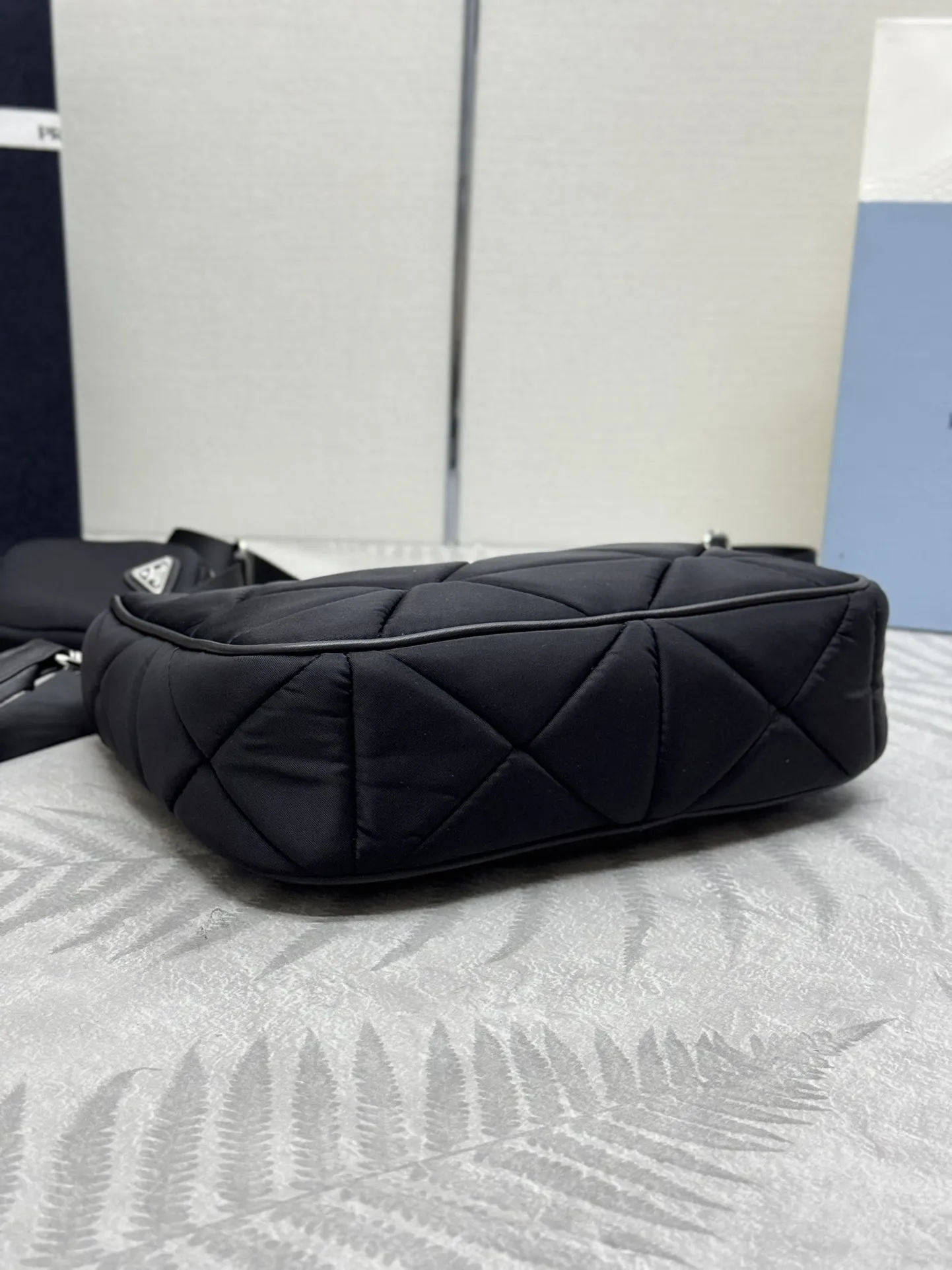 Prada Re-Edition 1BC151 Quilted Nylon Shoulder Bag D71011254 — view 4