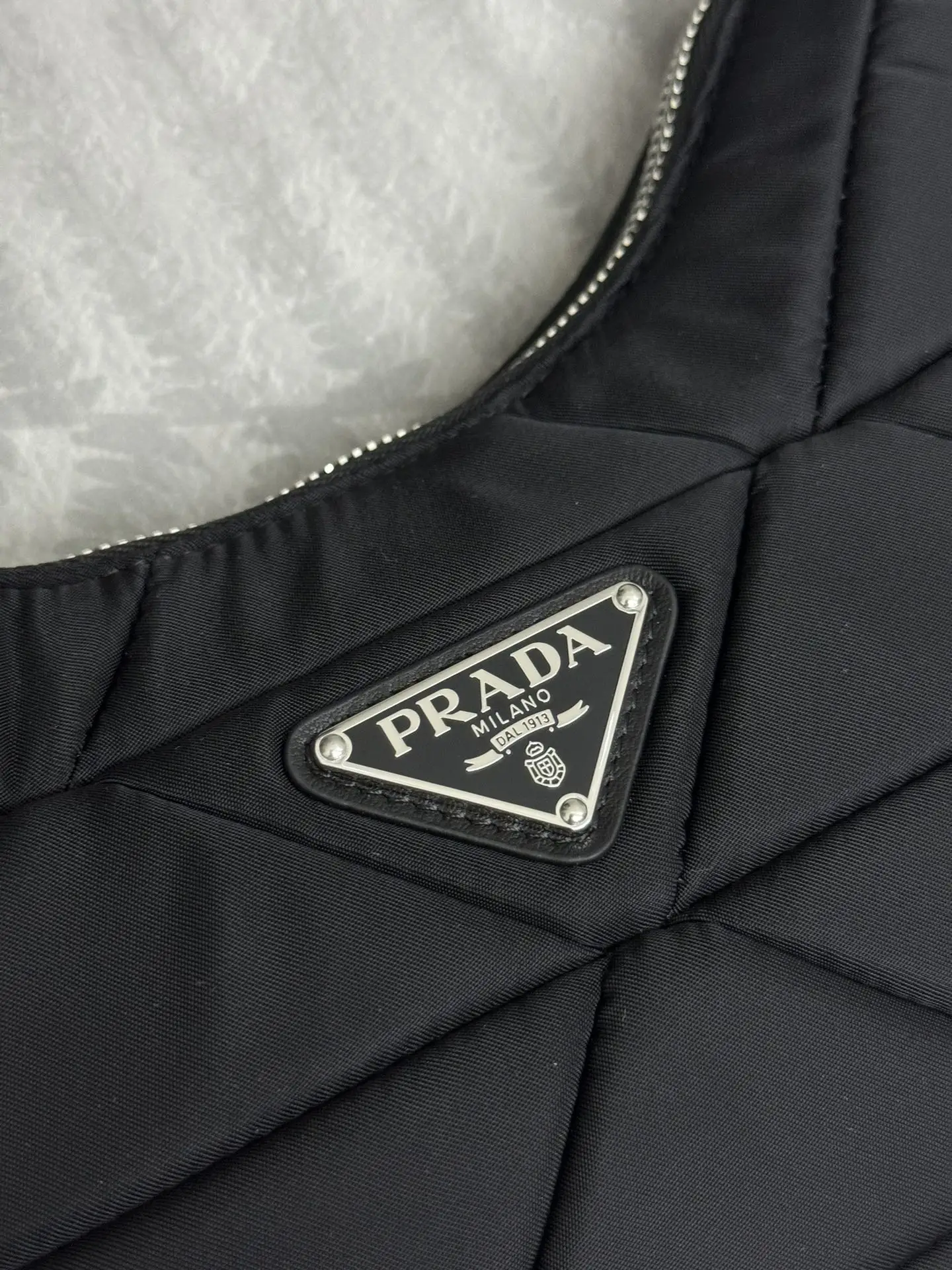 Prada Re-Edition 1BC151 Quilted Nylon Shoulder Bag D71011254 — view 7