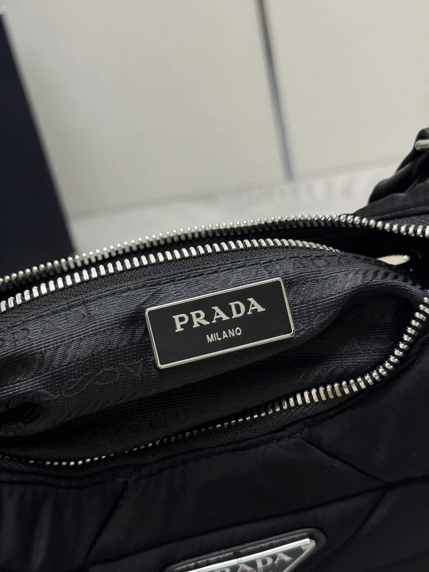 Prada Re-Edition 1BC151 Quilted Nylon Shoulder Bag D71011254 — view 9