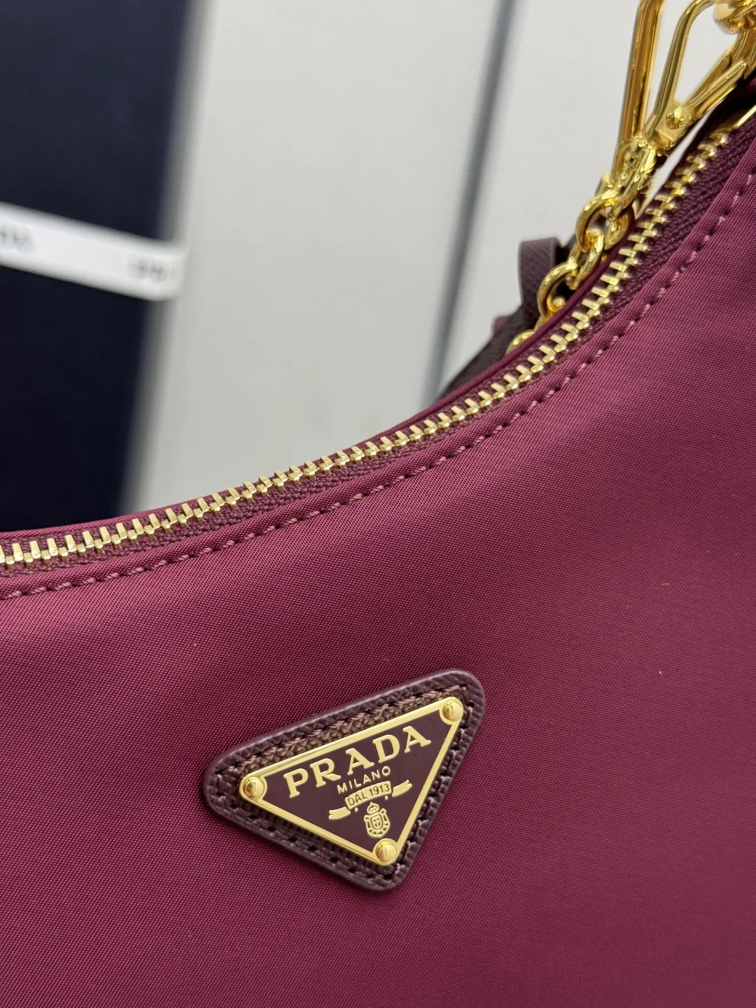 Re-Edition 2005 Nylon Hobo Bag D69011260 — view 7