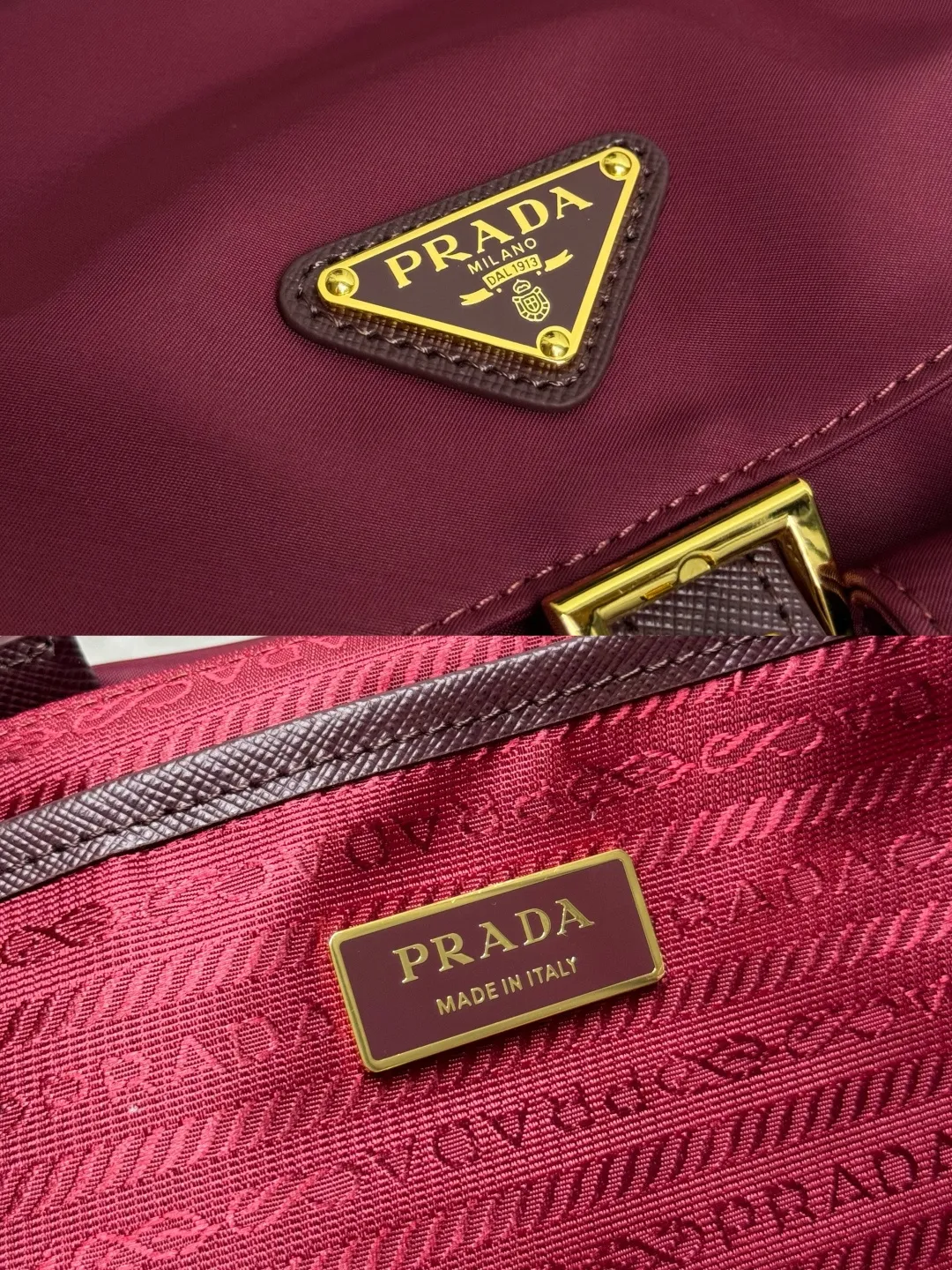 Prada Re-Nylon Backpack with Buckle Pockets D76011262 — view 9