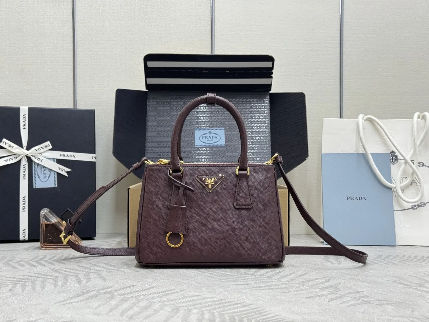 Prada Galleria Saffiano Leather Mini Bag D96011263