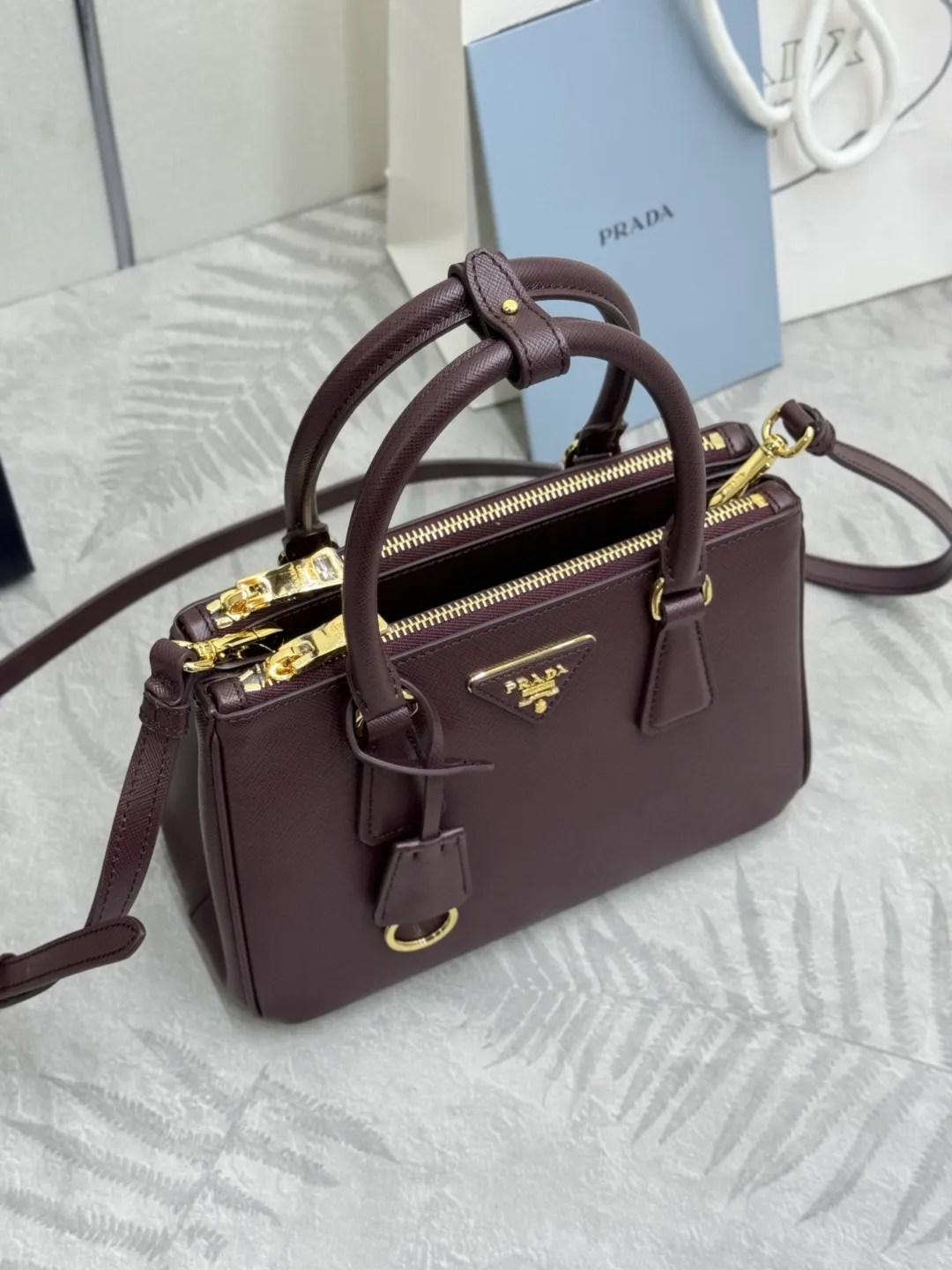 Prada Galleria Saffiano Leather Mini Bag D96011263 — view 3