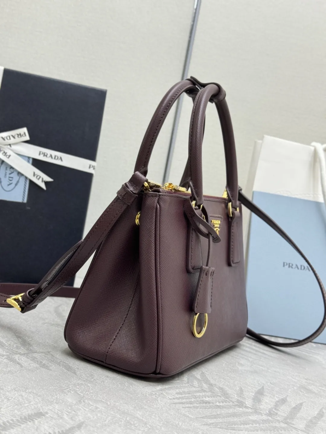 Prada Galleria Saffiano Leather Mini Bag D96011263 — view 4